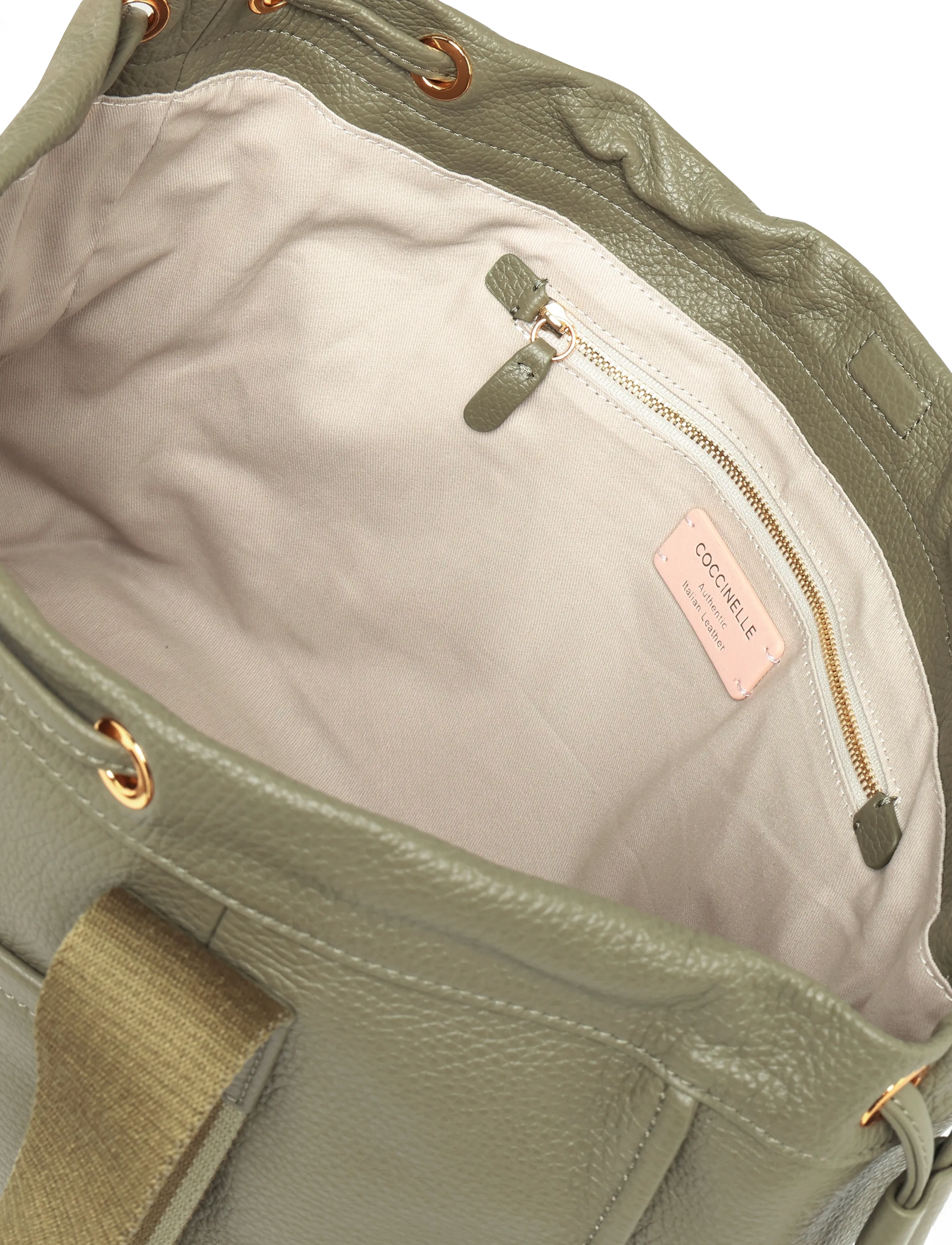 Coccinelle - Monogram Shoulder Bag - laurel green - 3