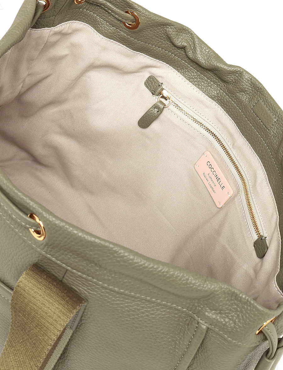 Coccinelle - Monogram Shoulder Bag - handväskor - laurel green - 3