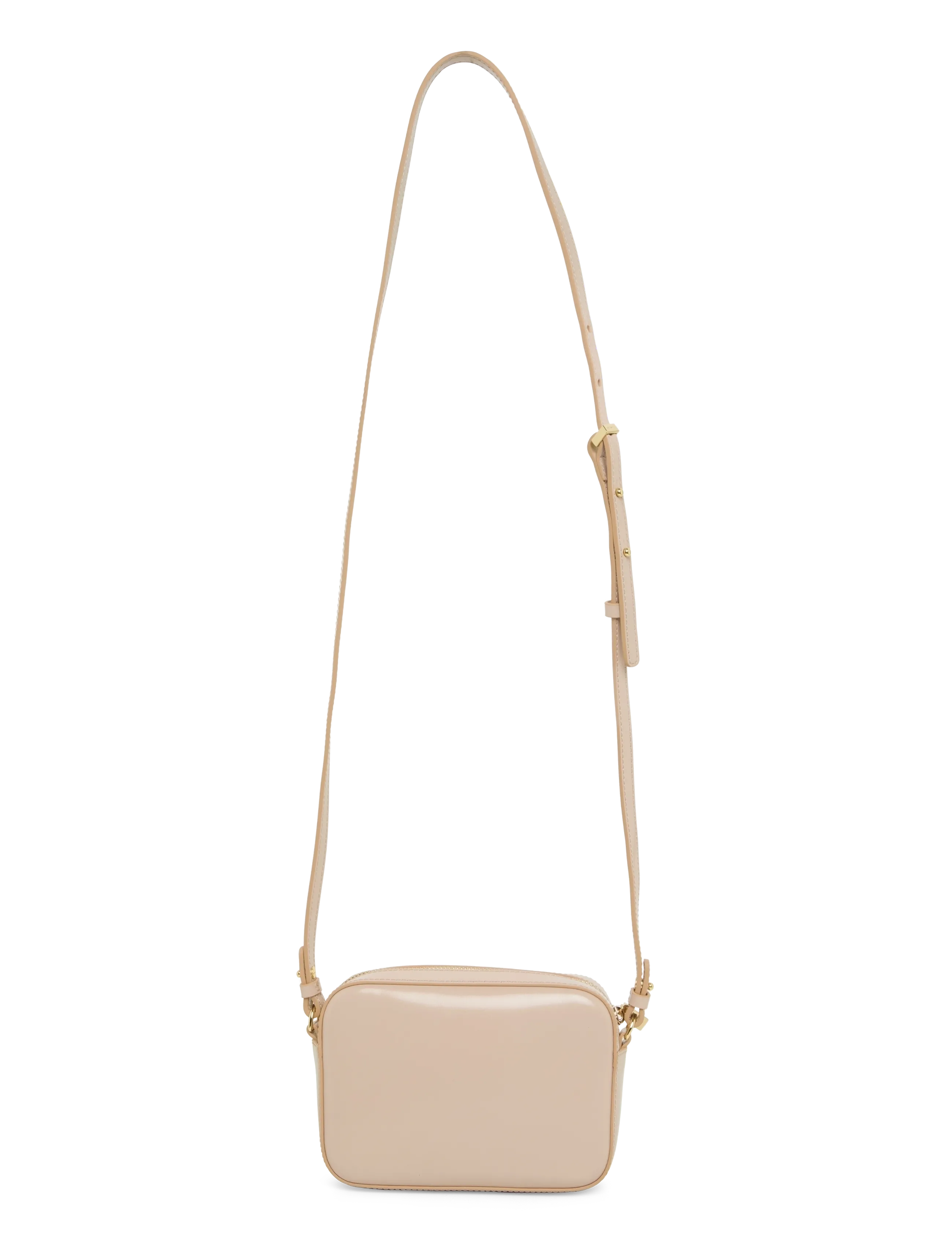 Coccinelle - Beat Shiny Calf Mini Bag - everyday style - rosette - 1