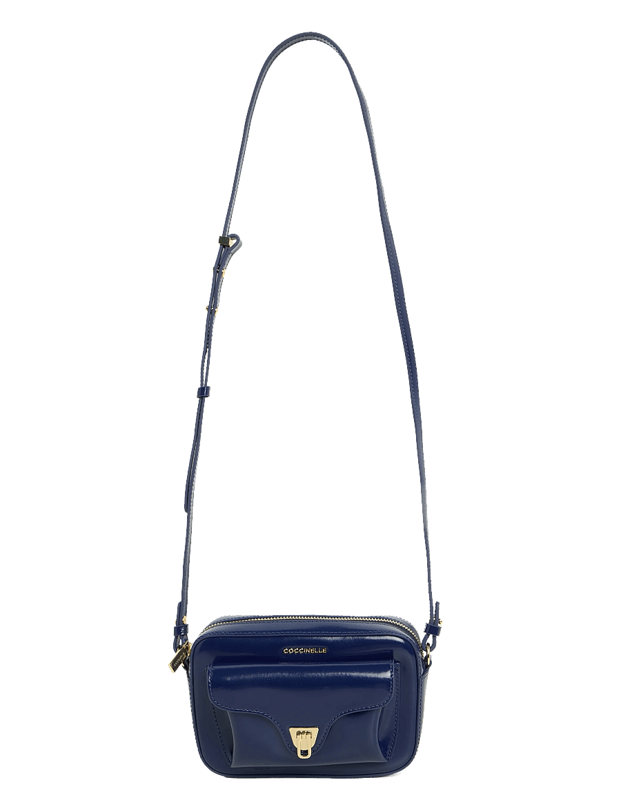 Coccinelle - Beat Shiny Calf Mini Bag - alltags-style - royal blue - 0