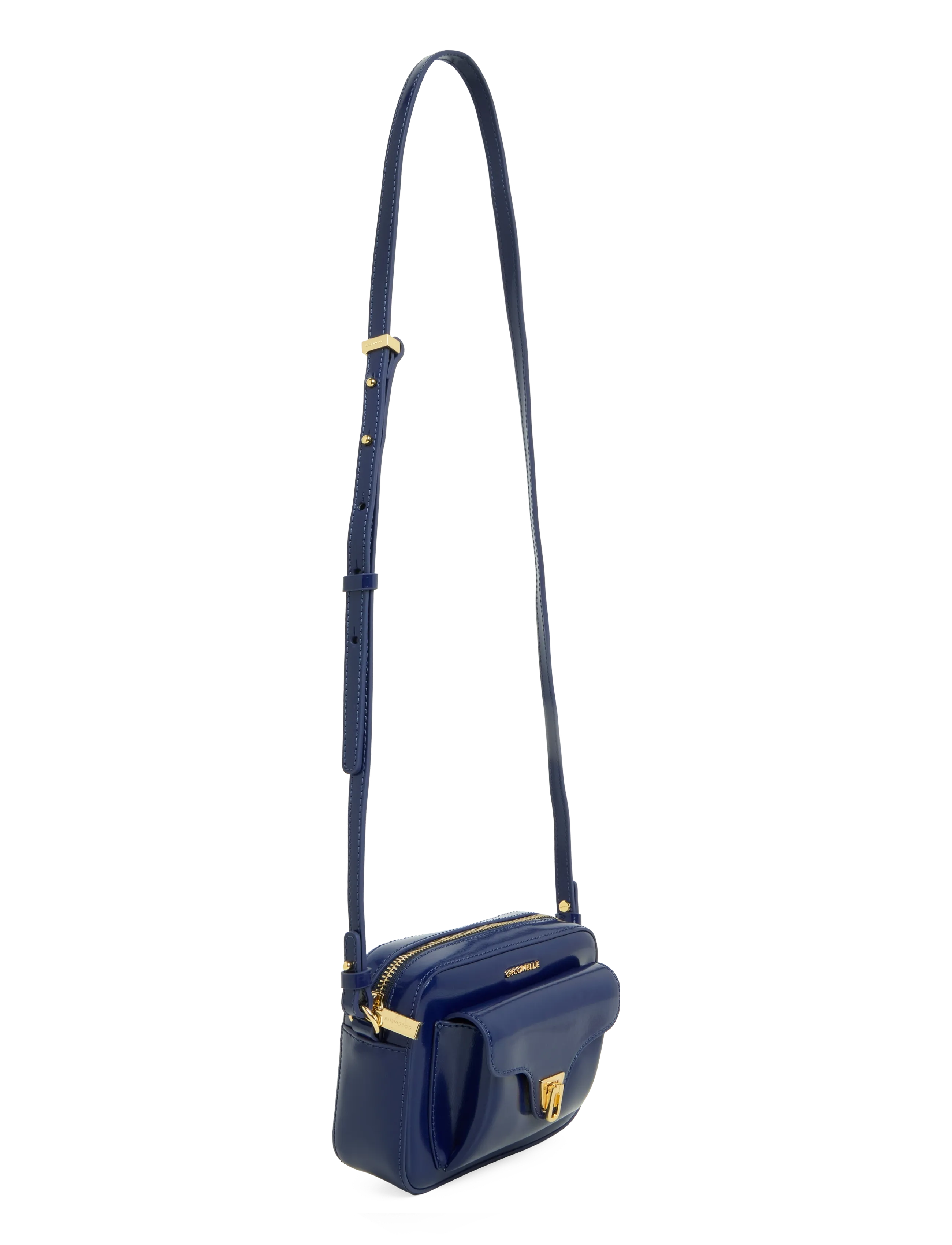 Coccinelle - Beat Shiny Calf Mini Bag - royal blue - 2