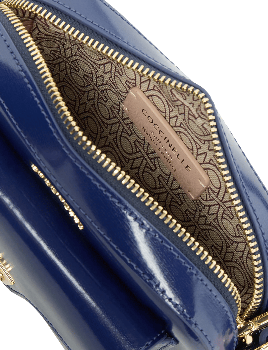 Coccinelle - Beat Shiny Calf Mini Bag - alltags-style - royal blue - 4