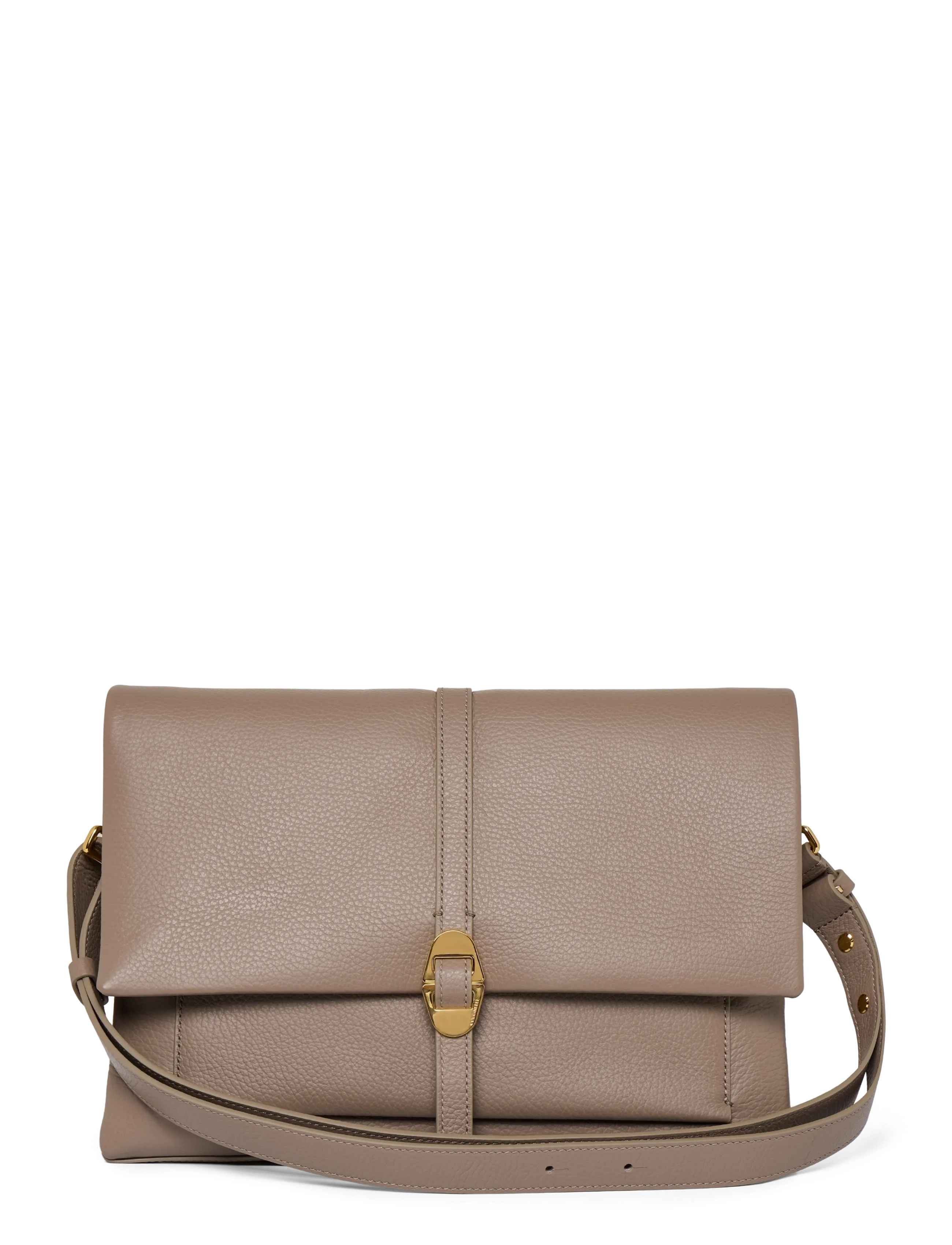 Coccinelle Dorian Shoulder Bag, One Size, Bags, Beige - Small Bags-crossbody Frauen
