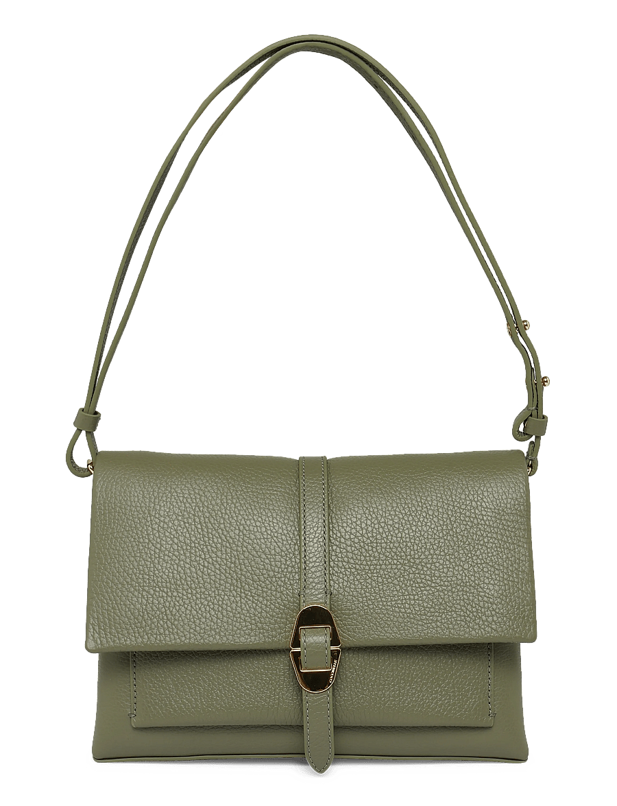 Coccinelle - Dorian Shoulder Bag - everyday style - laurel green - 0
