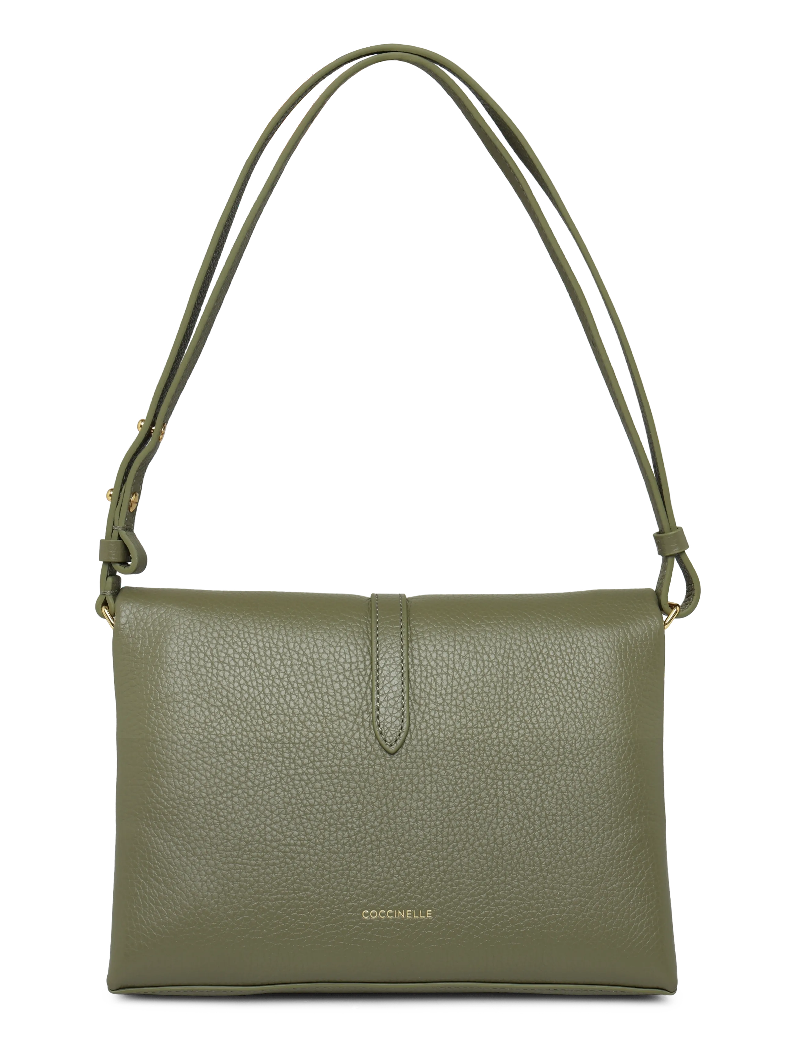 Coccinelle - Dorian Shoulder Bag - everyday style - laurel green - 1