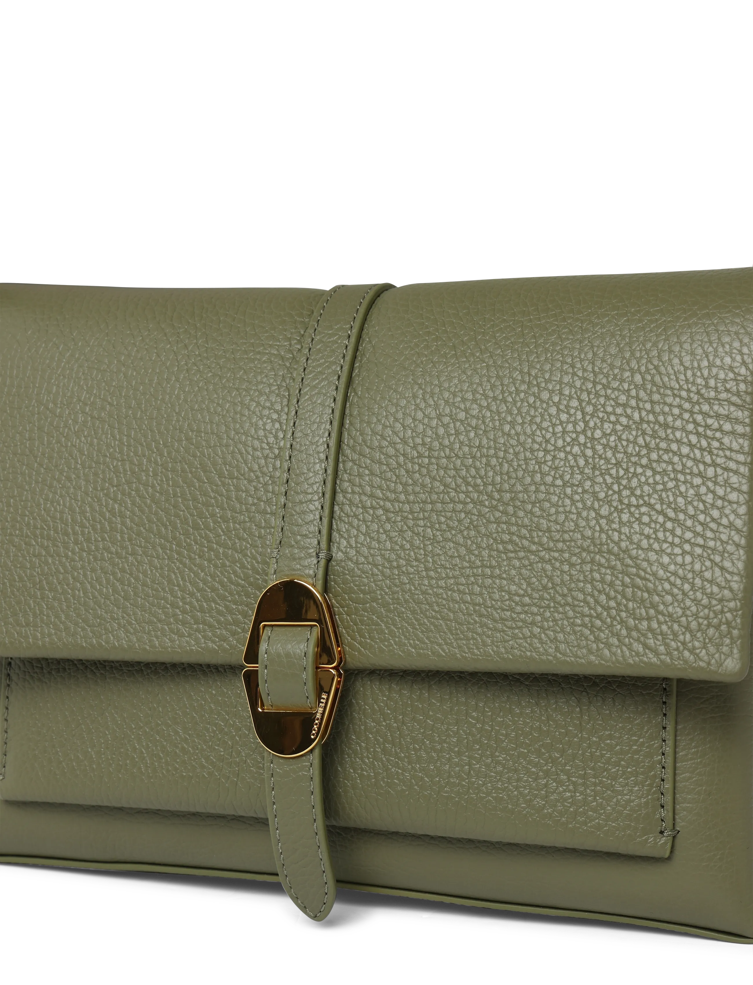 Coccinelle - Dorian Shoulder Bag - everyday style - laurel green - 2
