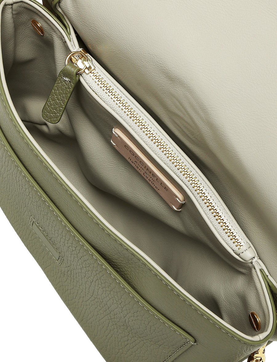 Coccinelle - Dorian Shoulder Bag - everyday style - laurel green - 3