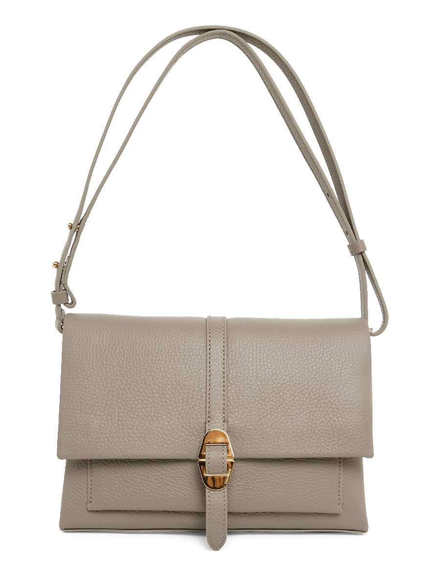 Coccinelle - Dorian Shoulder Bag - everyday style - warm taupe - 0