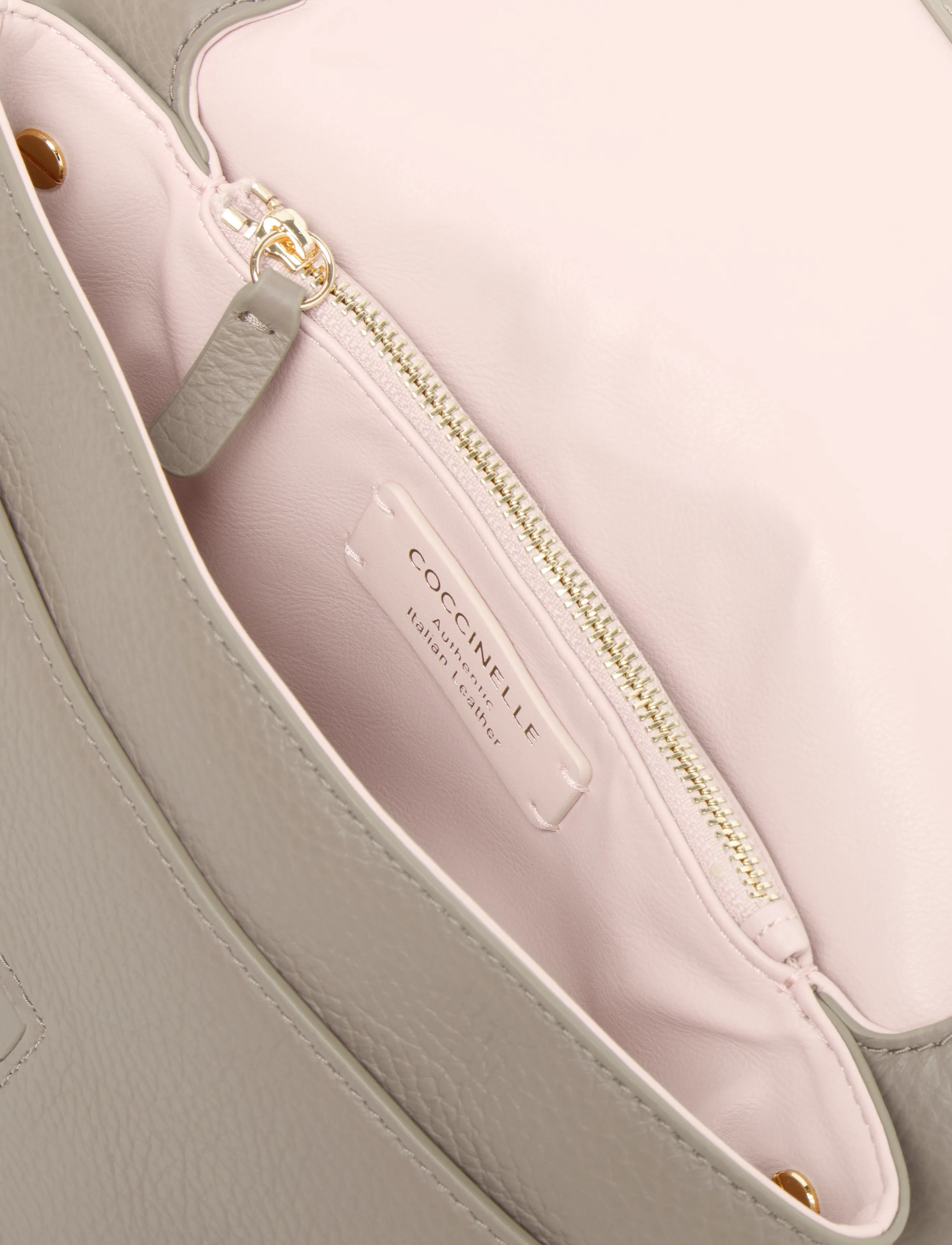 Coccinelle - Dorian Shoulder Bag - everyday style - warm taupe - 3