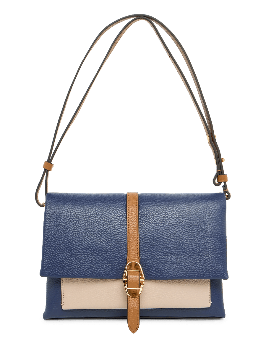 Coccinelle - Dorian Tricolor Shoulder Bag - umhängetaschen - roy.b/roset/cui - 0