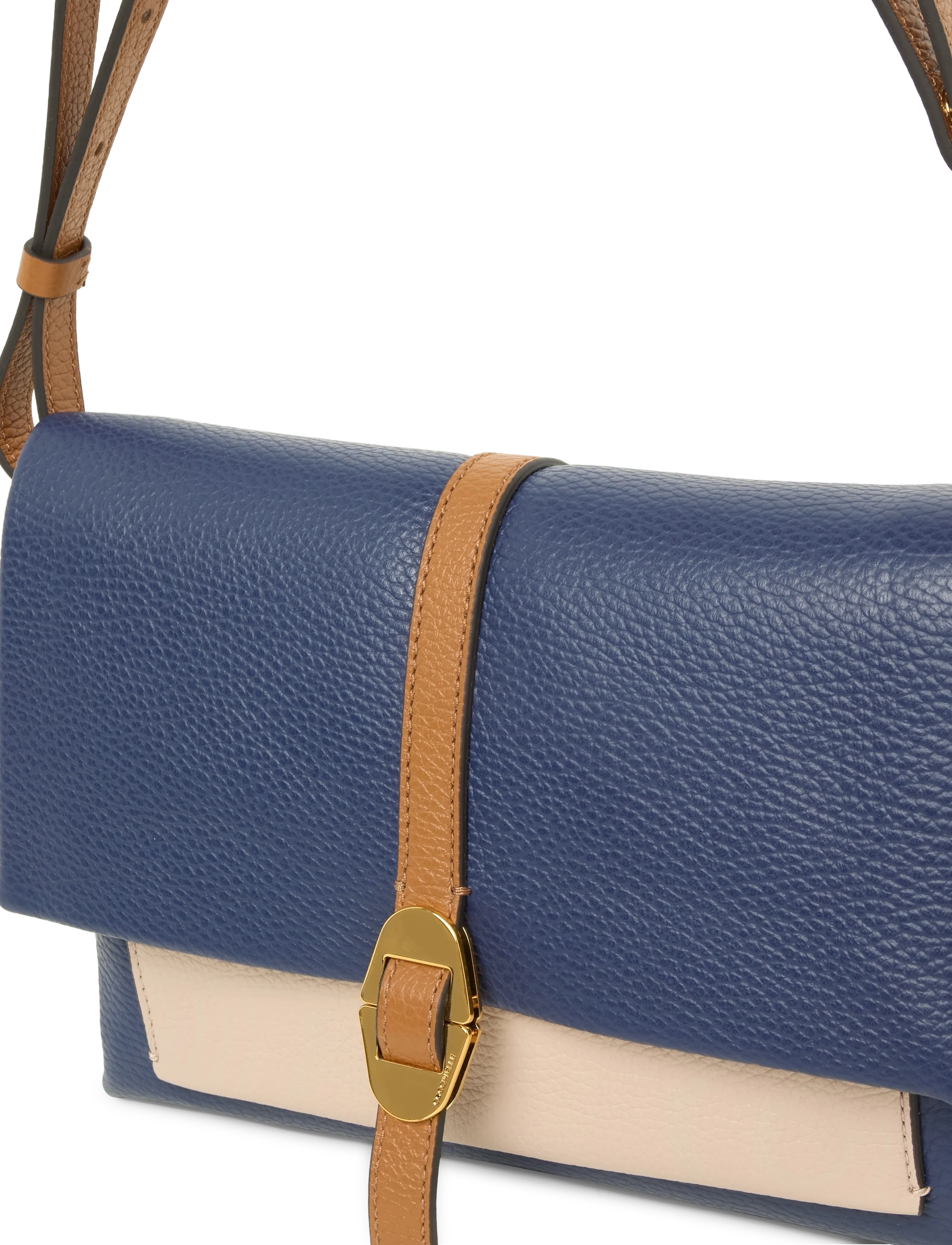 Coccinelle - Dorian Tricolor Shoulder Bag - roy.b/roset/cui - 2