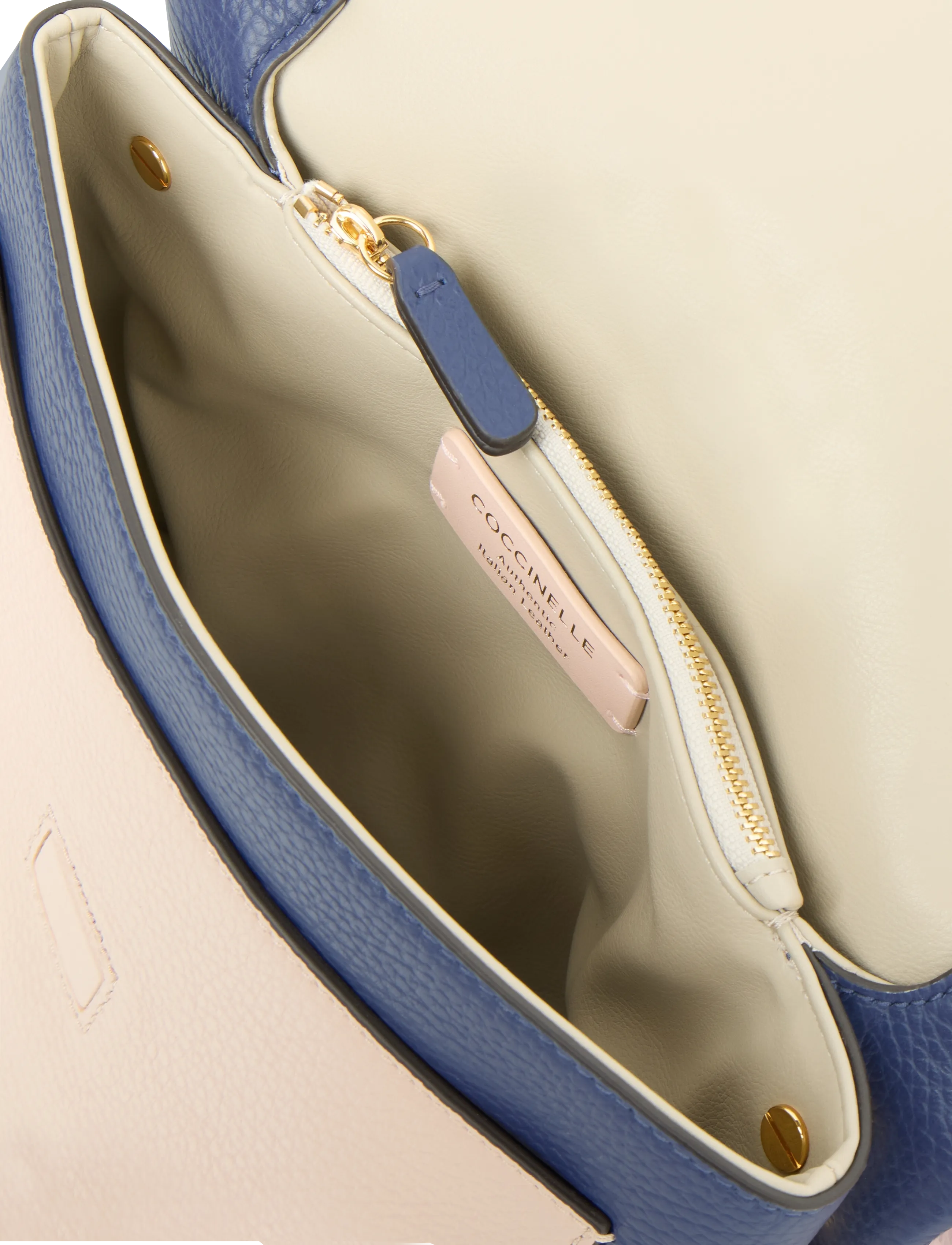 Coccinelle - Dorian Tricolor Shoulder Bag - roy.b/roset/cui - 3
