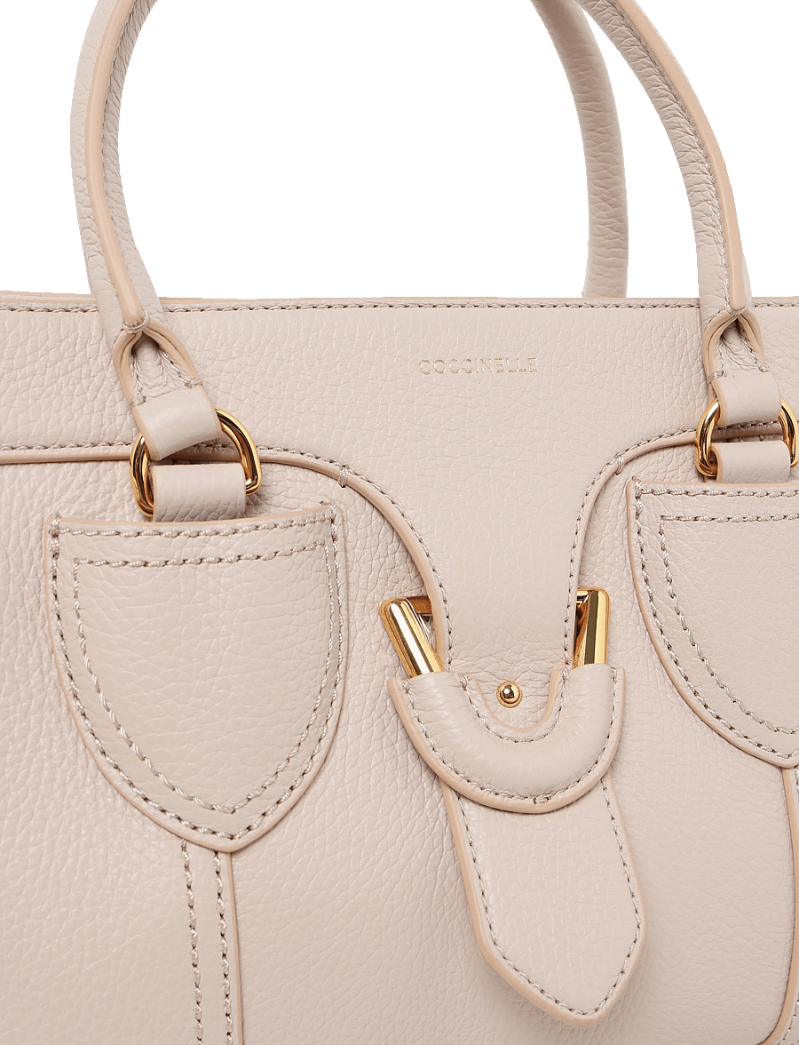 Coccinelle - York Small Tote Bag - tote bags - rosette - 2