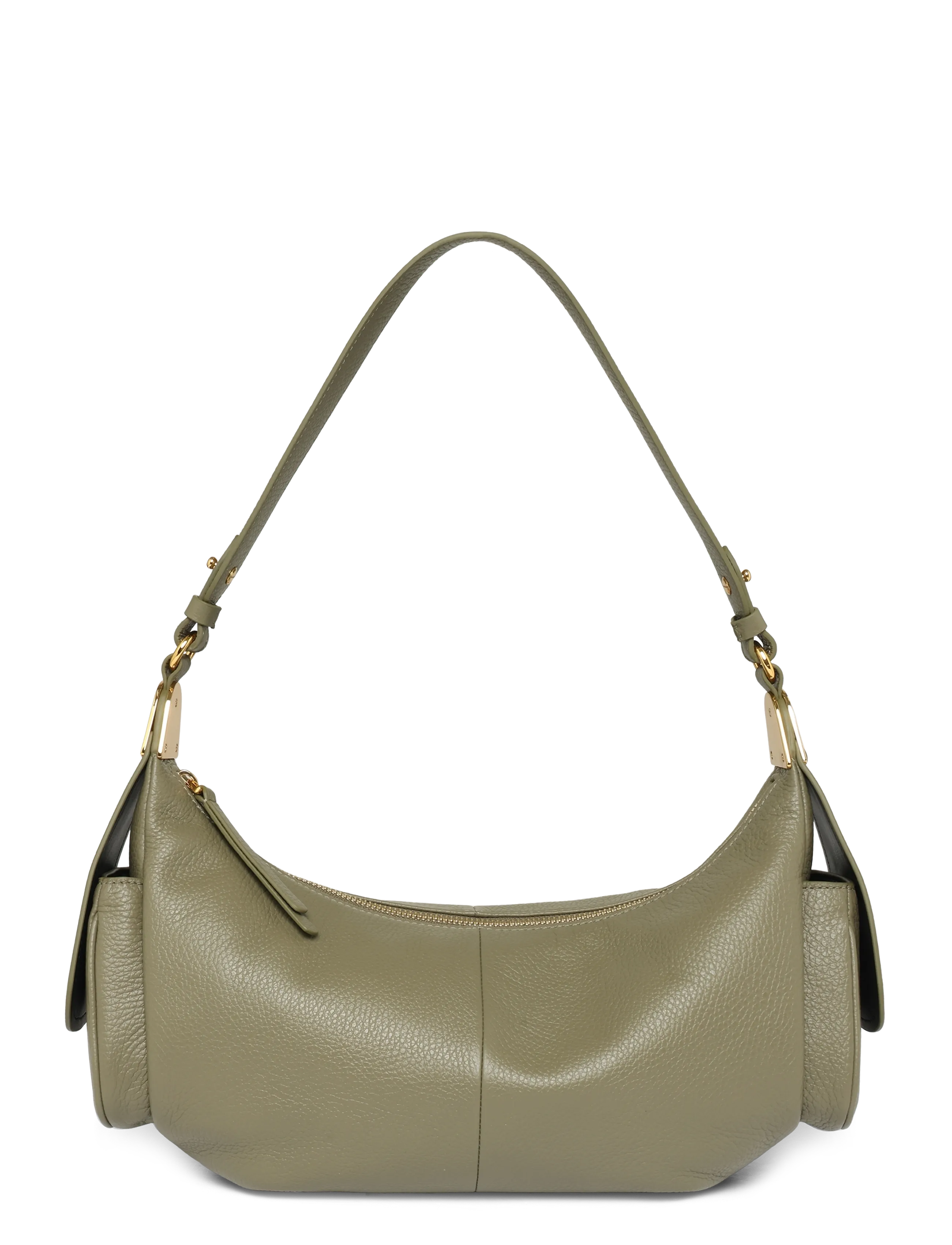 Coccinelle - Campus Large Shoulder Bag - laurel green - 1