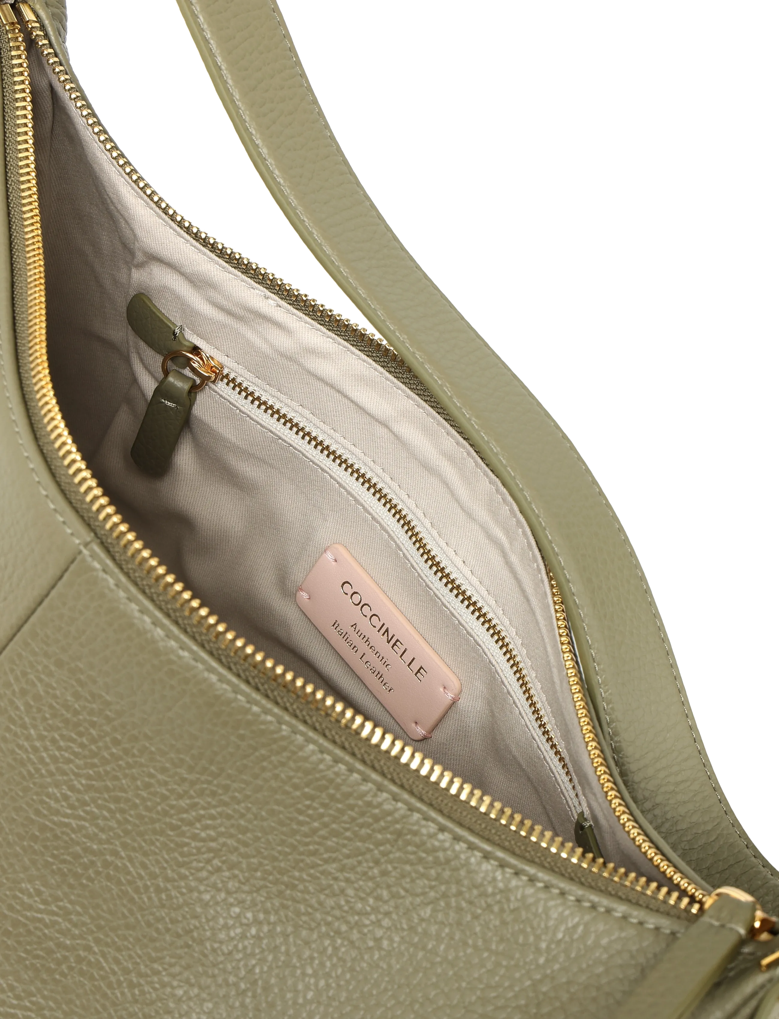 Coccinelle - Campus Large Shoulder Bag - laurel green - 3