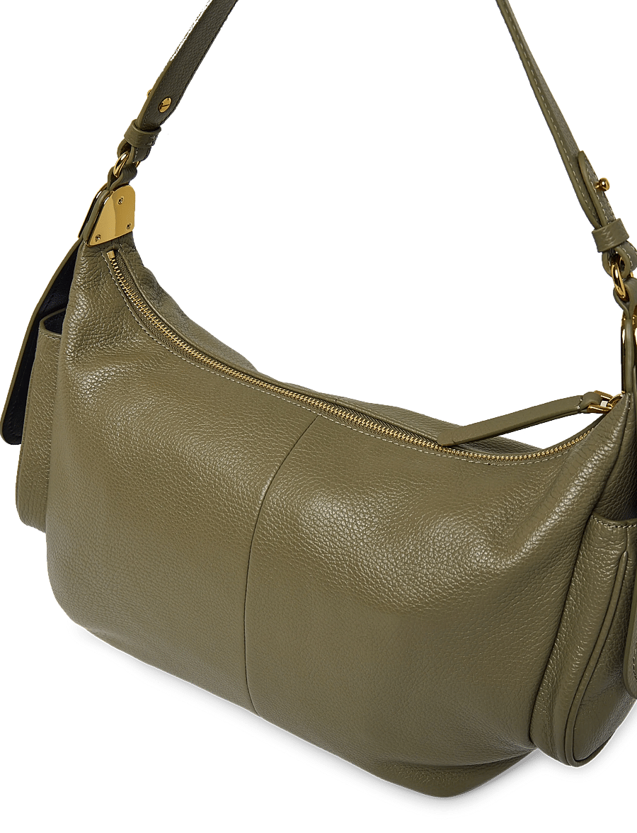 Coccinelle - Campus Medium Shoulder Bag - alltags-style - laurel green - 2