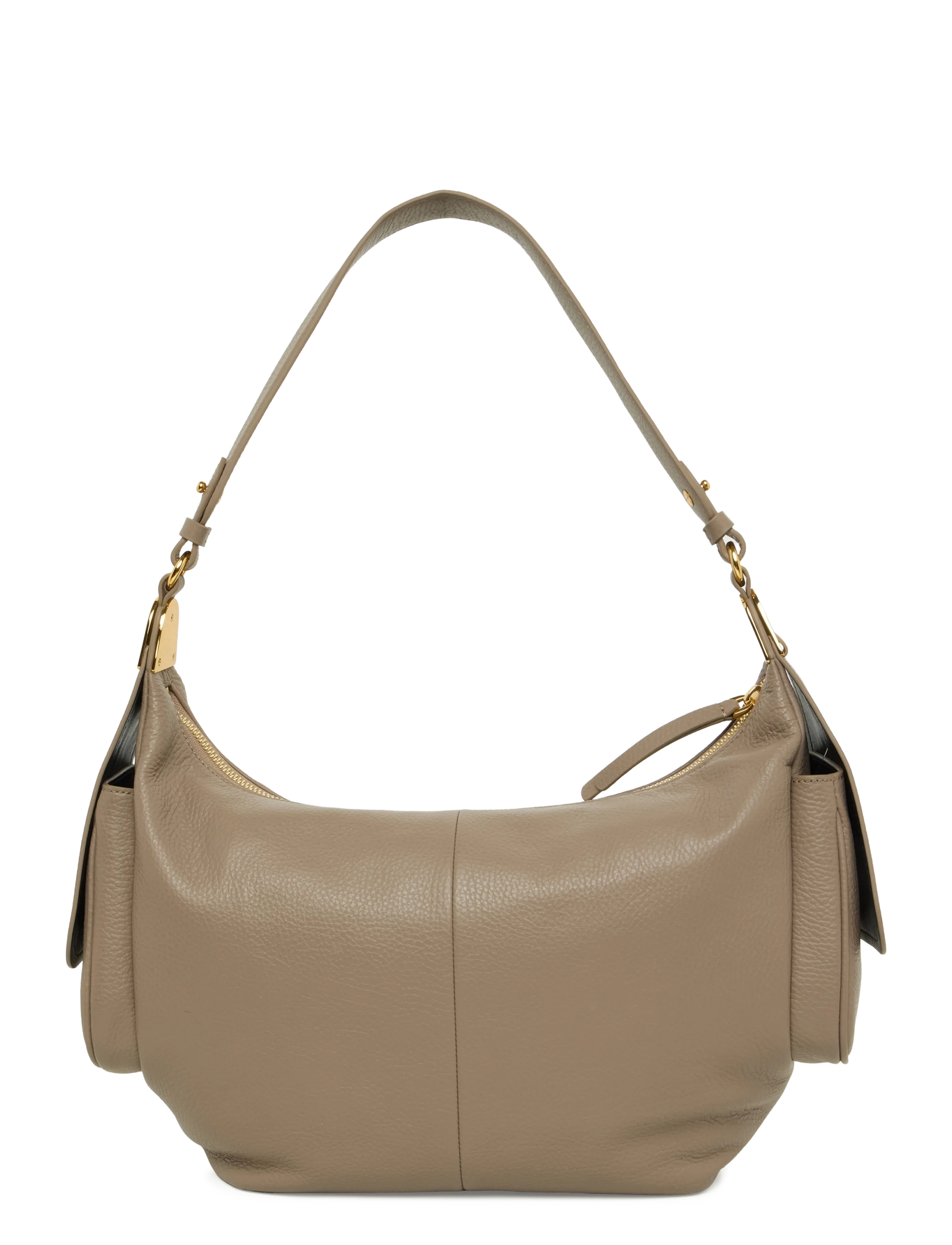 Coccinelle Campus Medium Shoulder Bag, One Size, Bags, Beige - Small Bags-crossbody Frauen