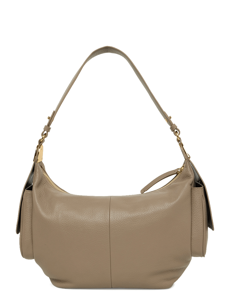 Coccinelle - Campus Medium Shoulder Bag - alltags-style - warm taupe - 0