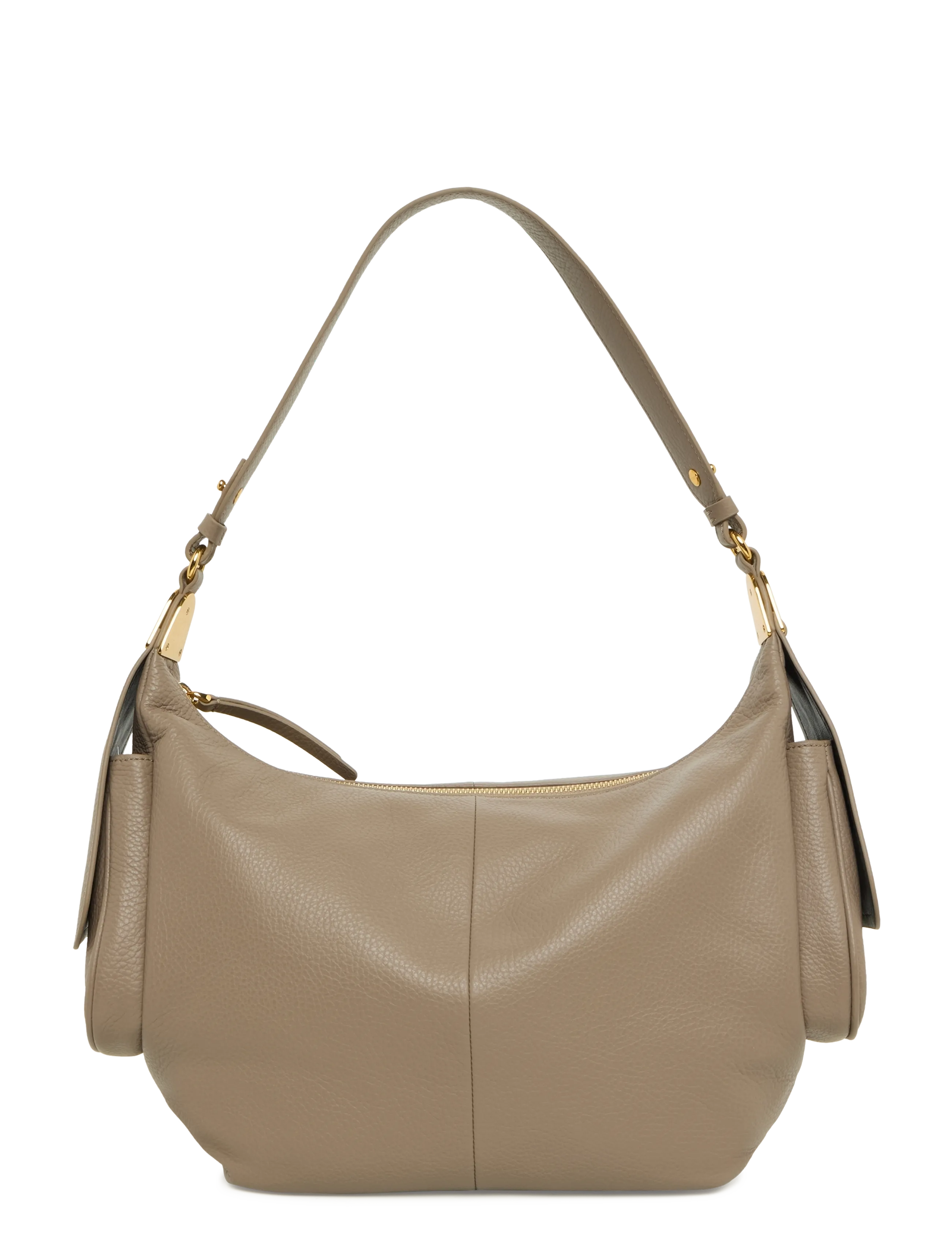 Coccinelle - Campus Medium Shoulder Bag - warm taupe - 1