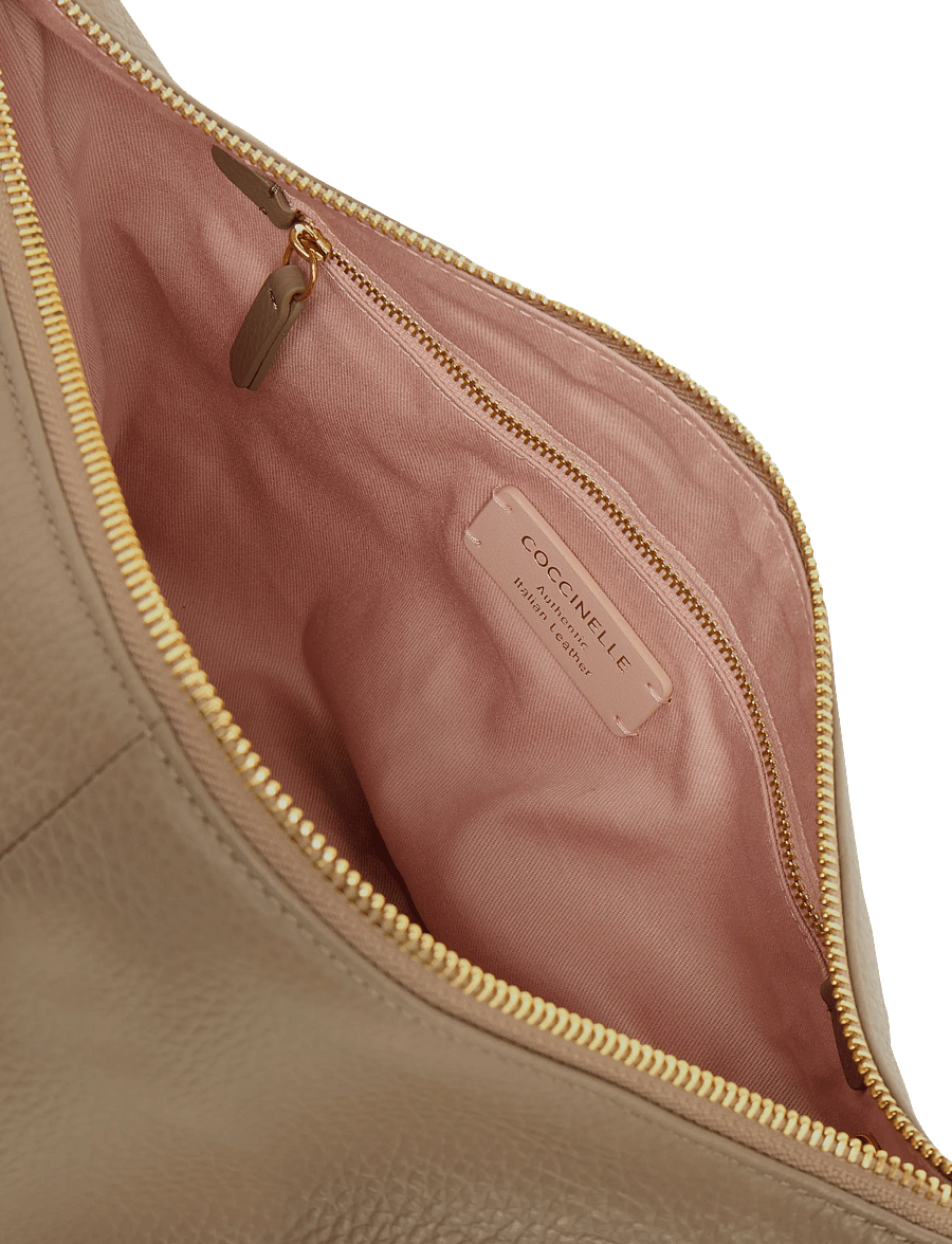 Coccinelle - Campus Medium Shoulder Bag - alltags-style - warm taupe - 3