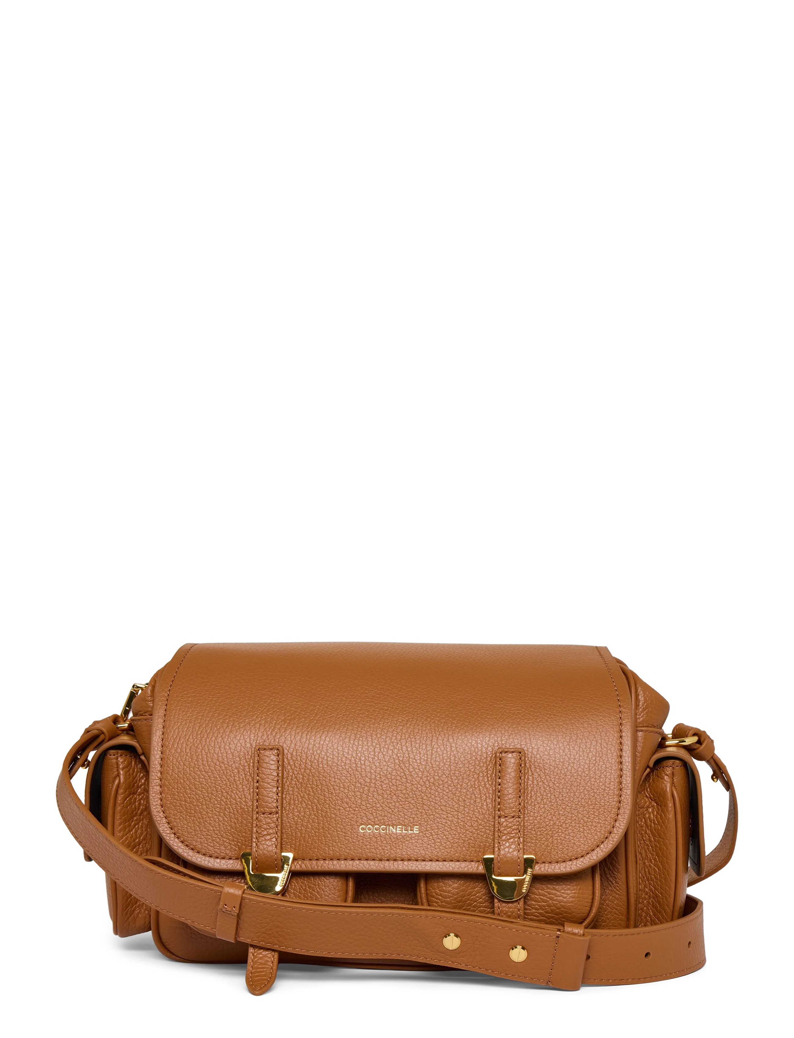 COCCINELLE Campus Medium Schulter Tasche Braun - One Size - Damen
