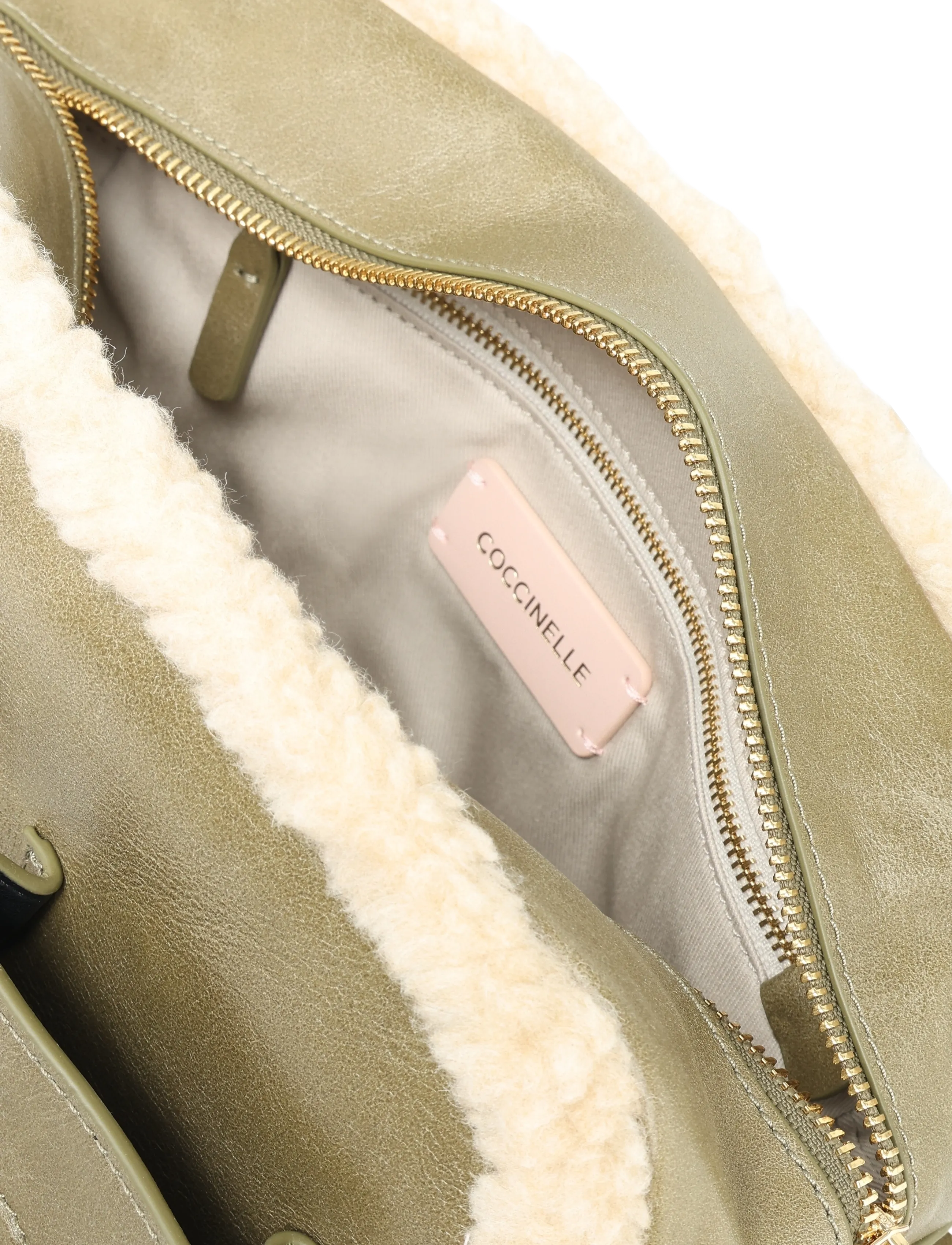 Coccinelle - Whisper Small Shoulder Bag - nat/mul.lau/lau - 3