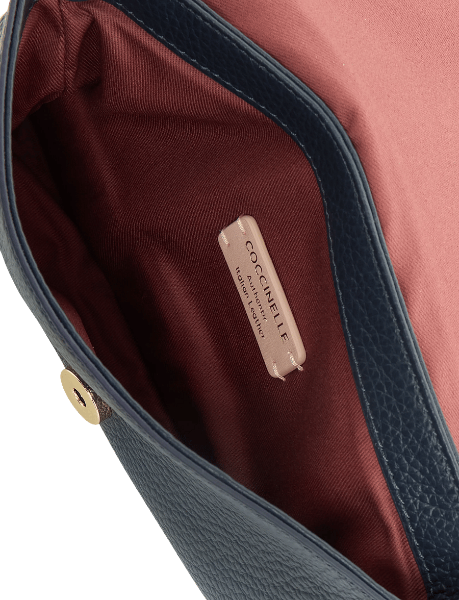Coccinelle - Dandy Mini Crossbody Bag - umhängetaschen - midnight blue - 4