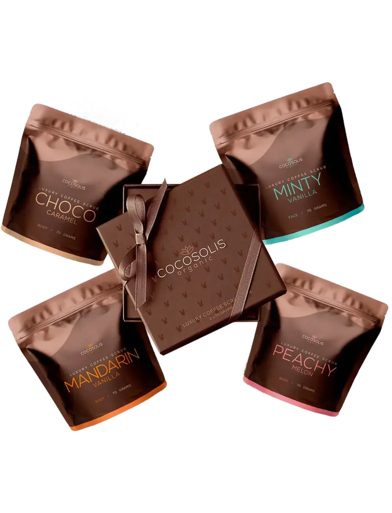 Cocosolis - Luxury Coffee Scrub BOX - skrub & exfoliering - krop - no color - 2