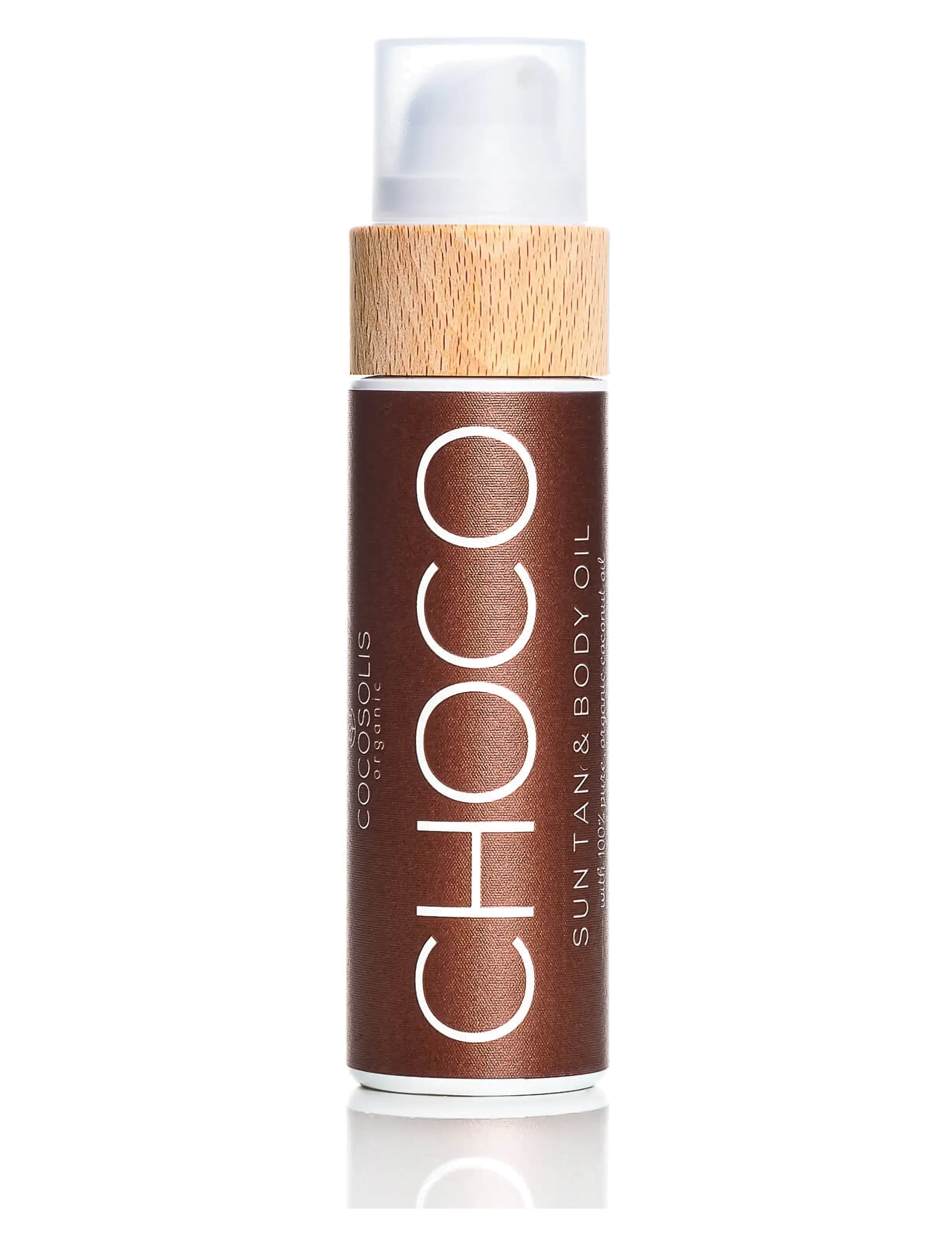 Cocosolis Choco Suntan & Body Oil, Dråbe, Str: 110 ML