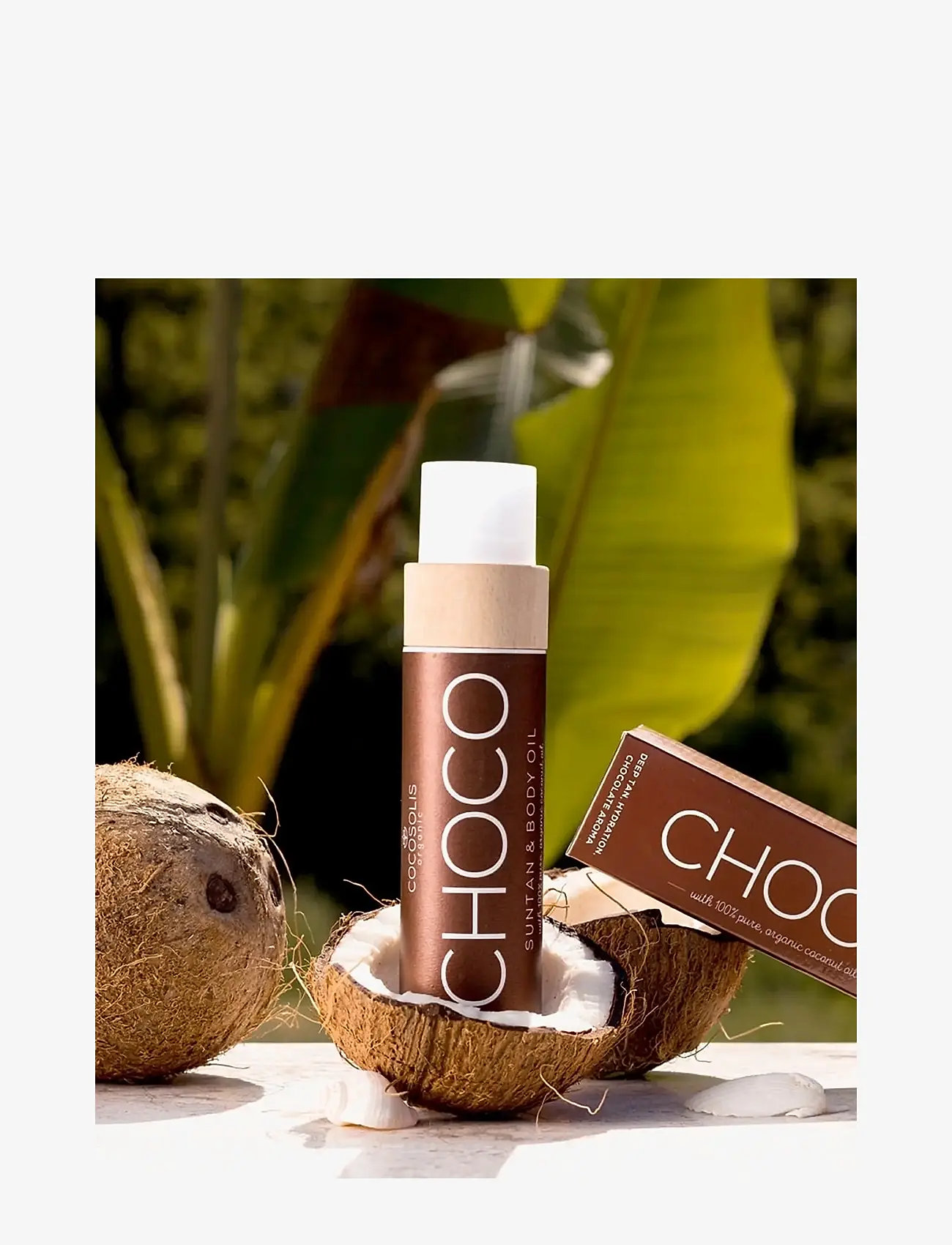 Cocosolis - CHOCO Suntan & Body Oil - droppar - no color - 2