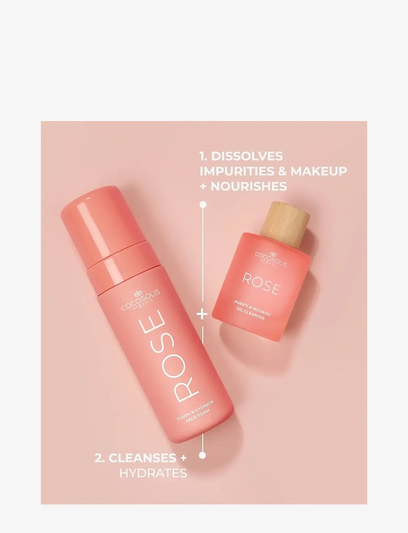 Cocosolis - ROSE Purify & Nourish Oil Cleanser - cleansing oil - no color - 5