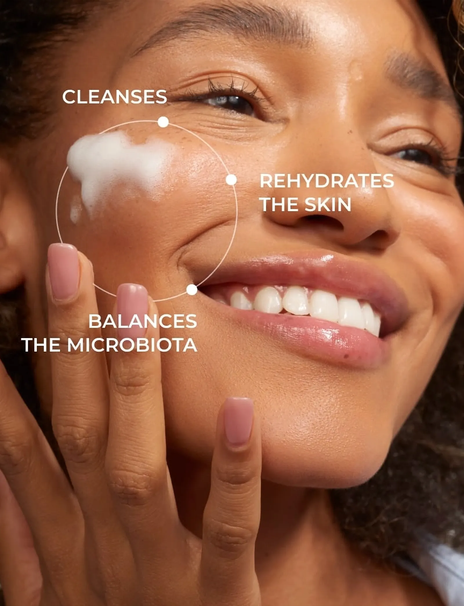 Cocosolis Rose Clean & Hydrate Face Foam, 150 ml, Nude, Cleansers > Foaming Cleanser, Dame