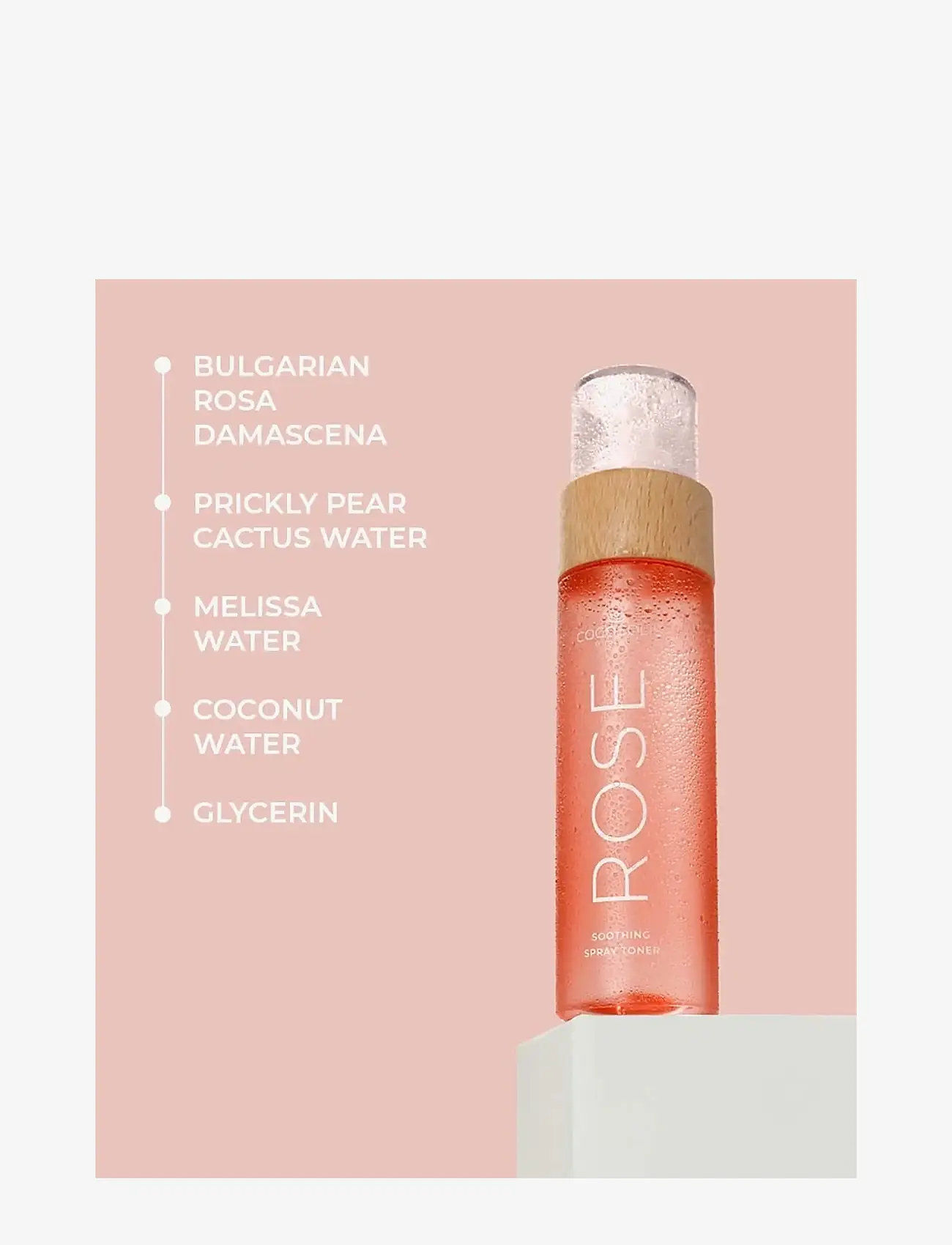 Cocosolis - ROSE Soothing Spray Toner - ansigtsmist - no color - 4