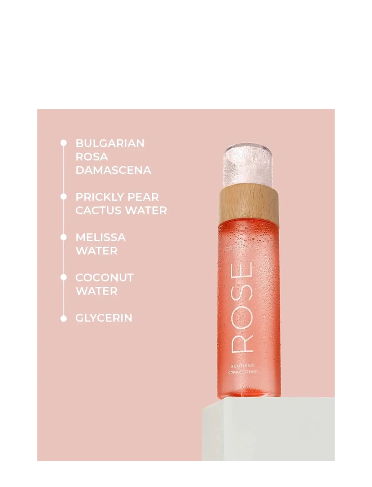 Cocosolis - ROSE Soothing Spray Toner - skintonic & toner - no color - 4
