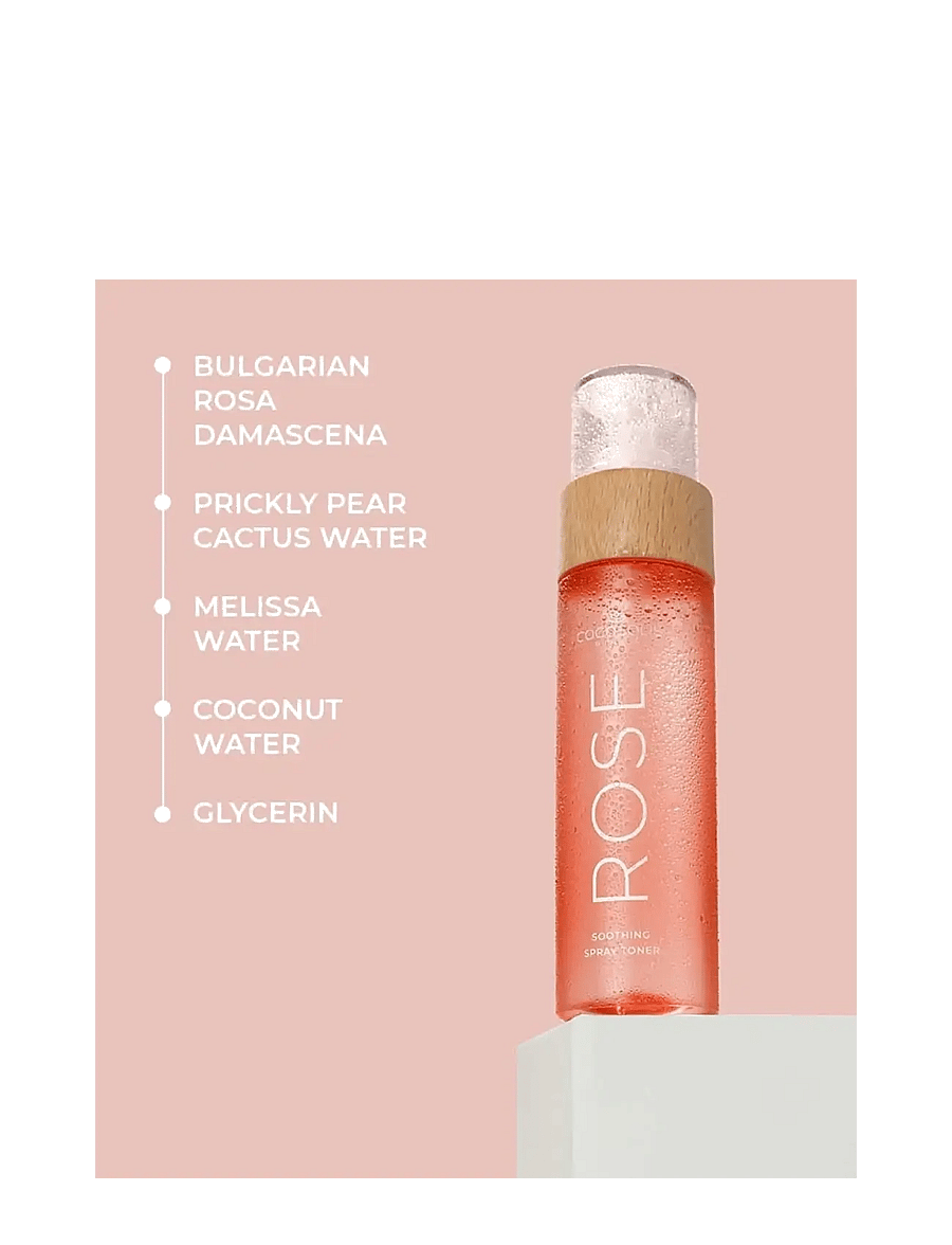 Cocosolis - ROSE Soothing Spray Toner - ansiktsmist - no color - 4