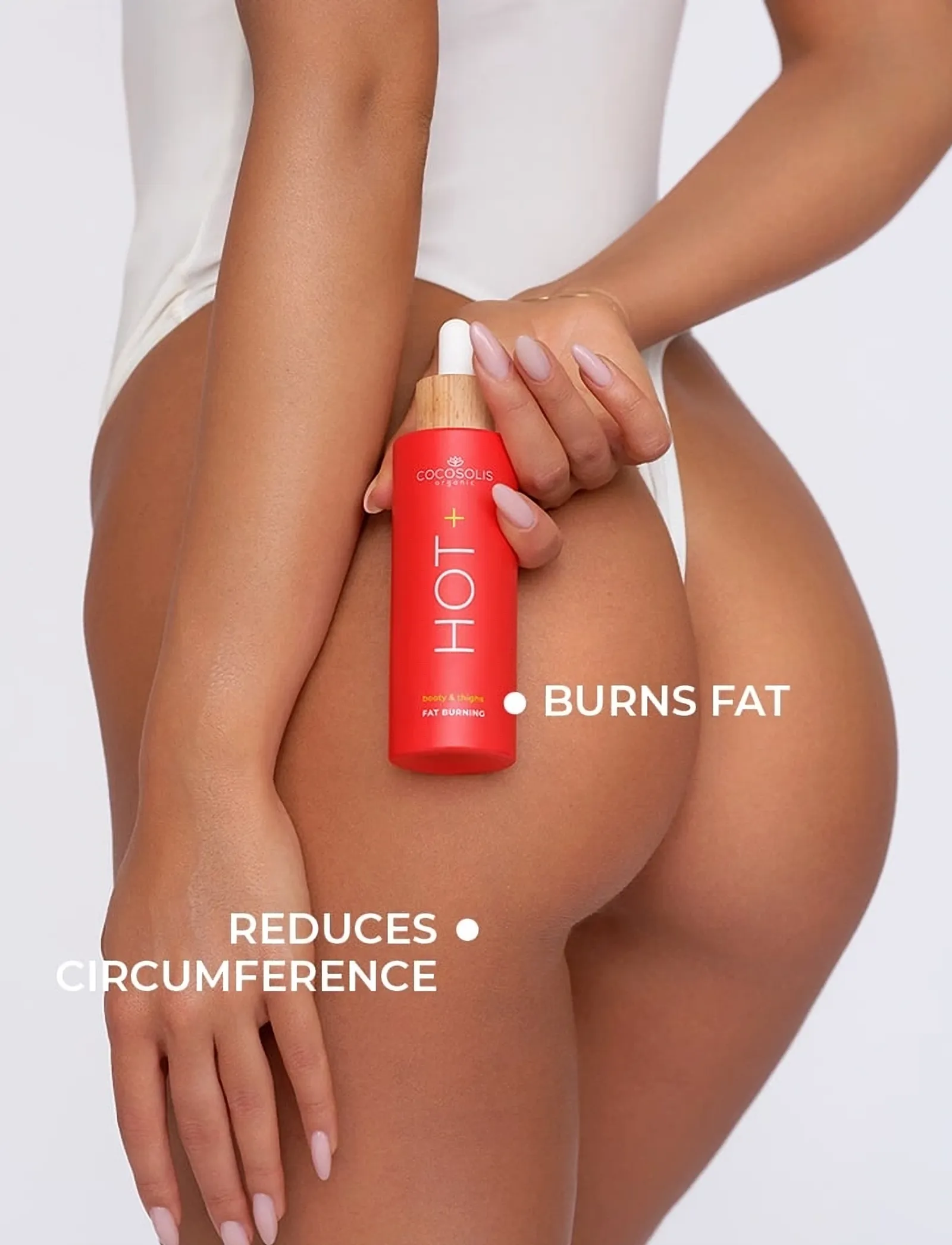 Cocosolis - HOT+ Fat-burning Serum - kropsolier - no color - 0