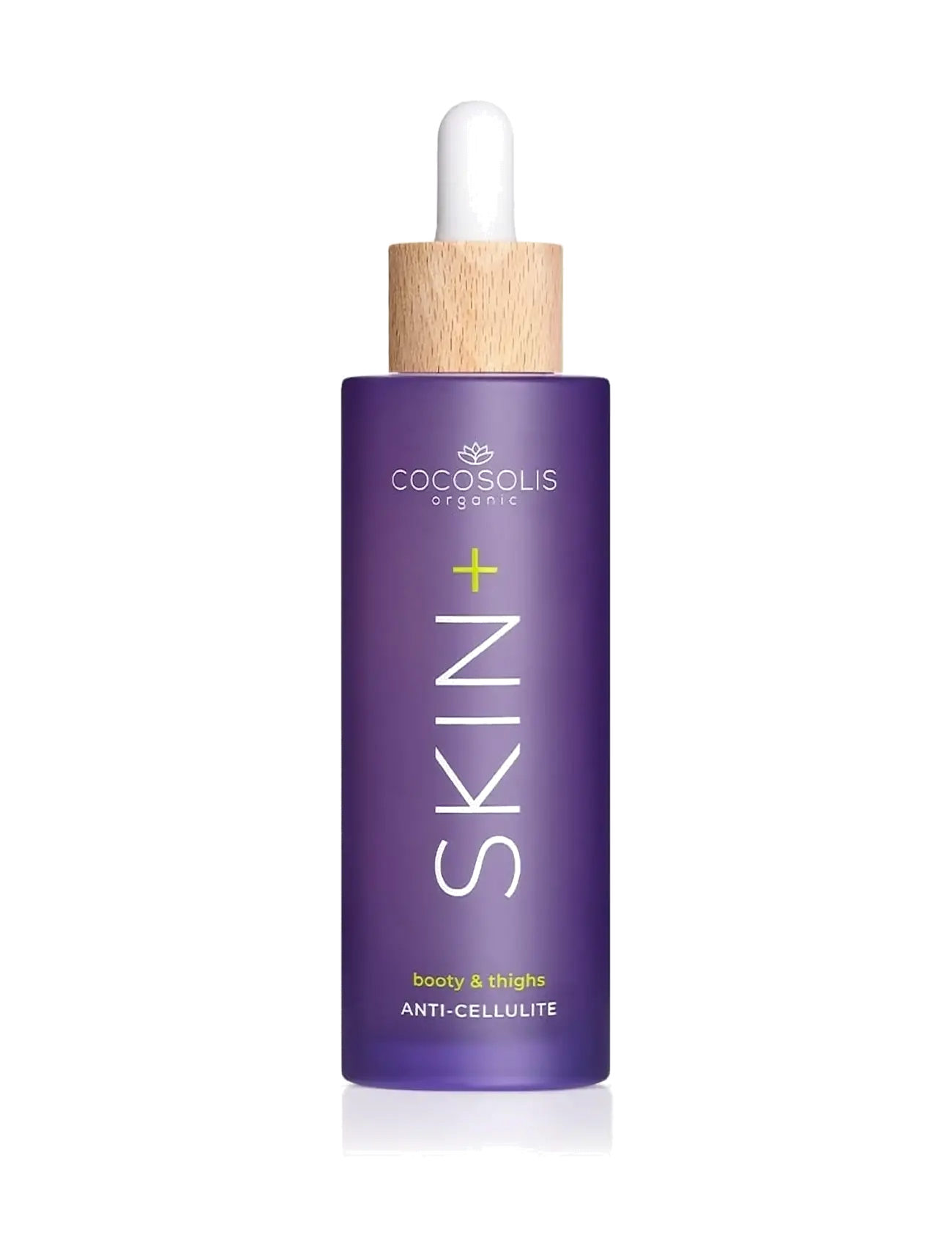 Cocosolis Skin+ Anti-Cellulite Serum, Body Vinegar & Dressing Bottless, Nude, Str: 100 ML