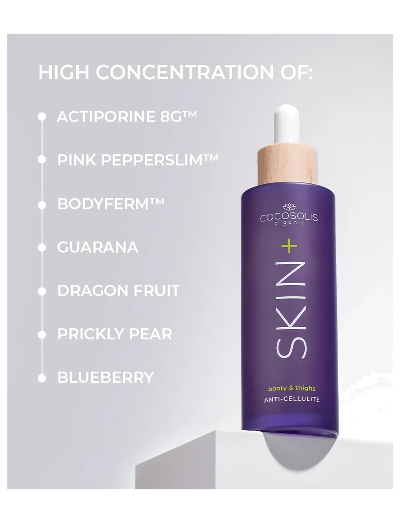 Cocosolis - SKIN+ Anti-cellulite Serum - kropsolier - no color - 3