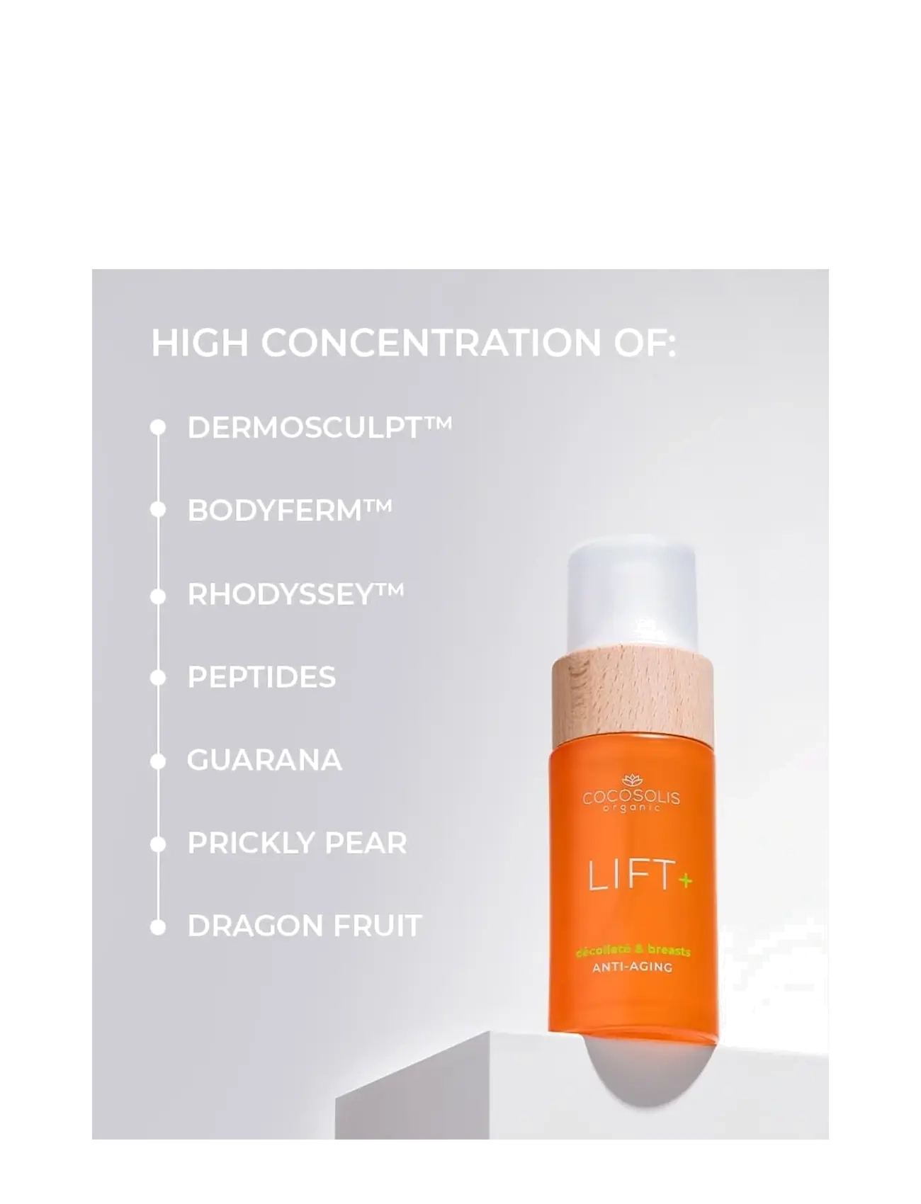 Cocosolis - LIFT+ Anti-aging Serum - laveste priser - no color - 3