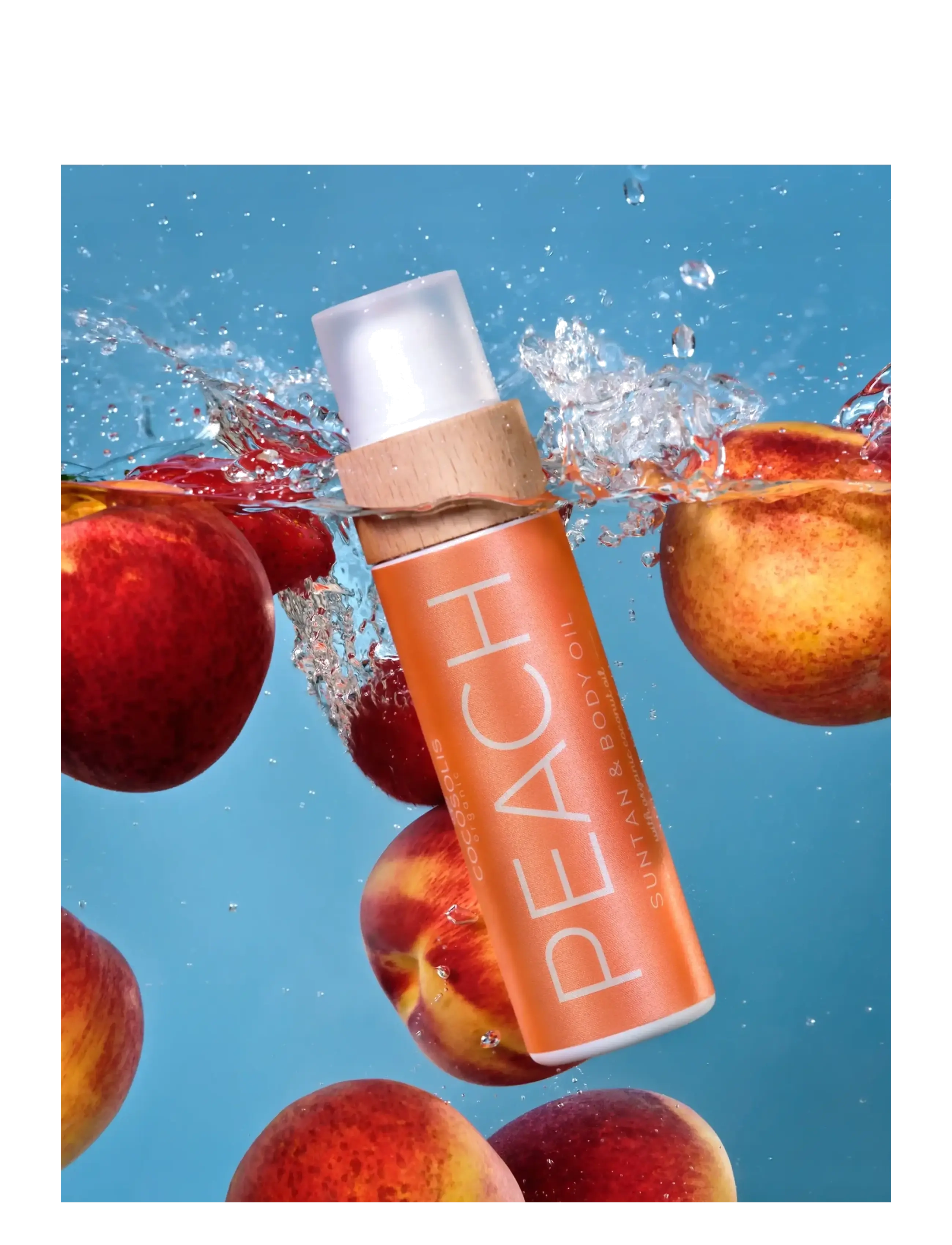 Cocosolis - PEACH Suntan & Body Oil - matkakoot ja -pakkaukset - no color - 4