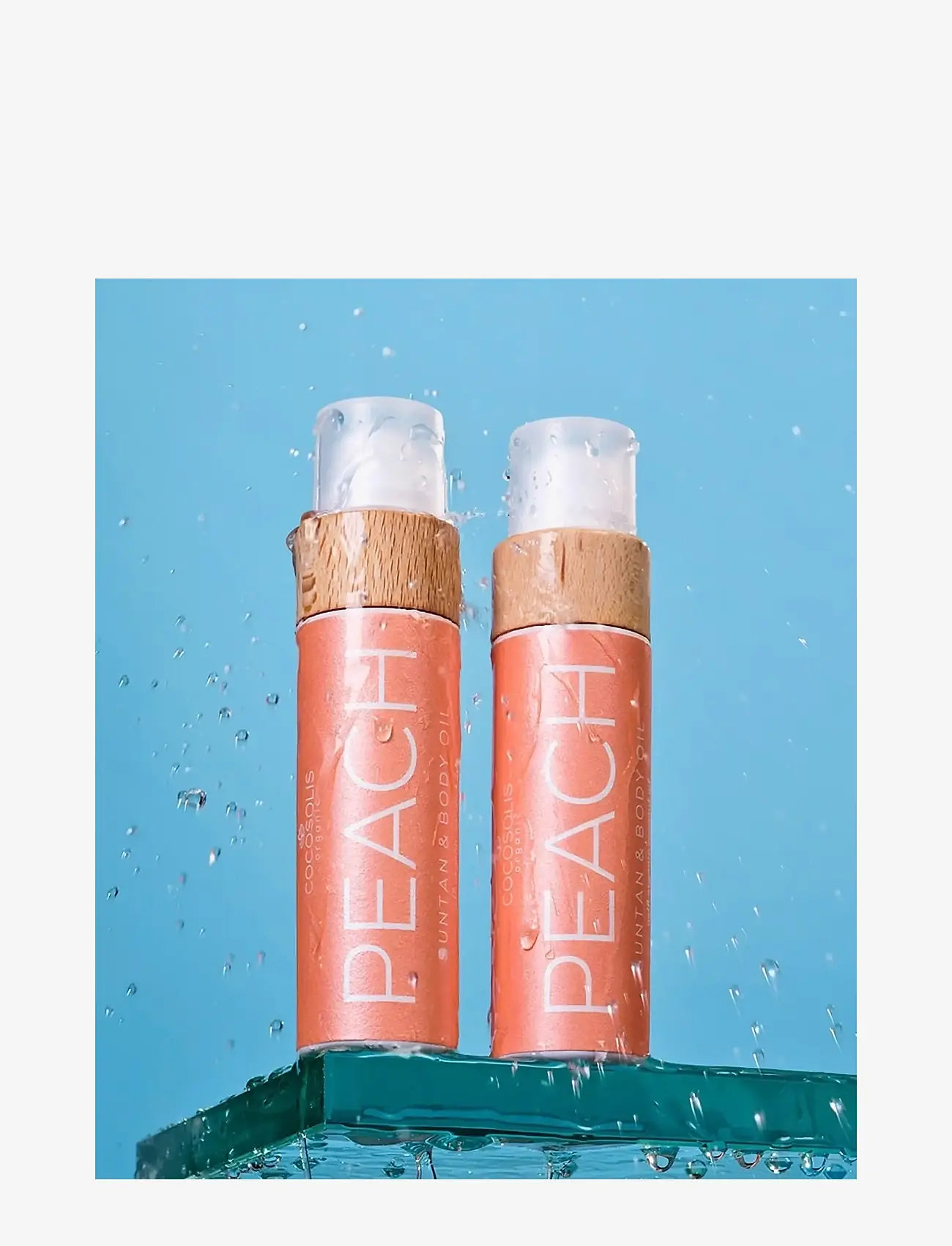 Cocosolis - PEACH Suntan & Body Oil - rejsestørrelser & kits  - no color - 5