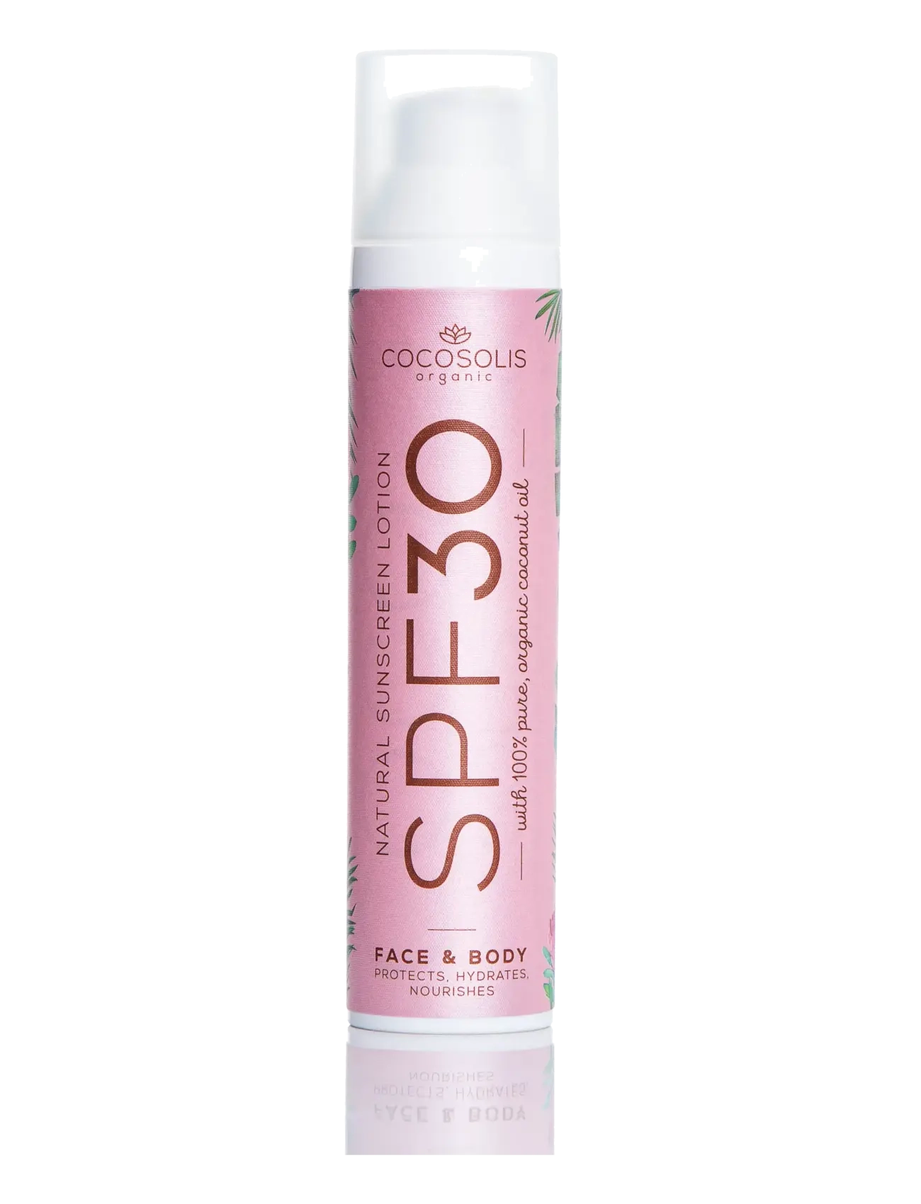 Cocosolis Natural Sunscreen Lotion Spf 30, Body, Nude, Str: 100 G