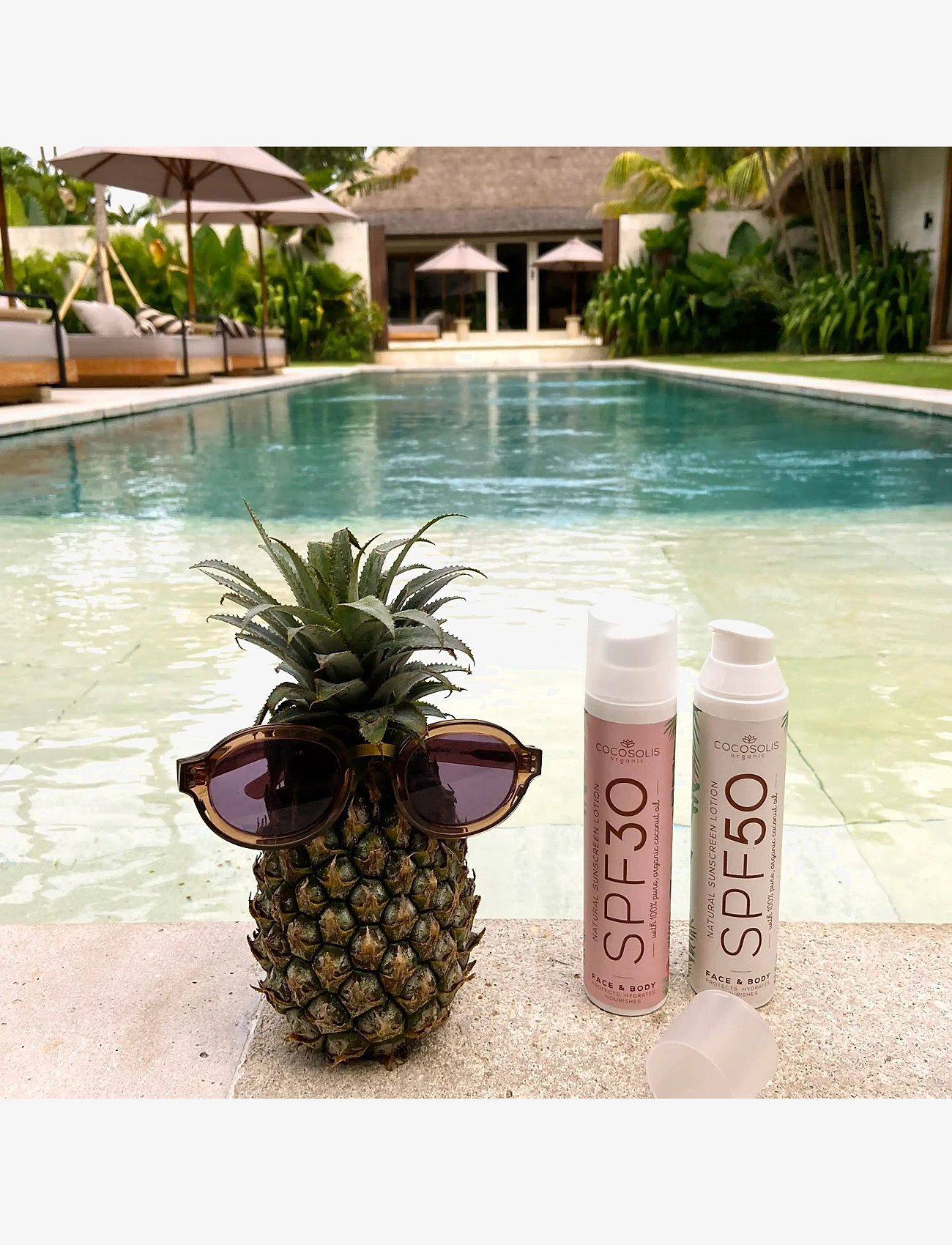 Cocosolis - Natural Sunscreen Lotion SPF 30 - för kroppen - no color - 5