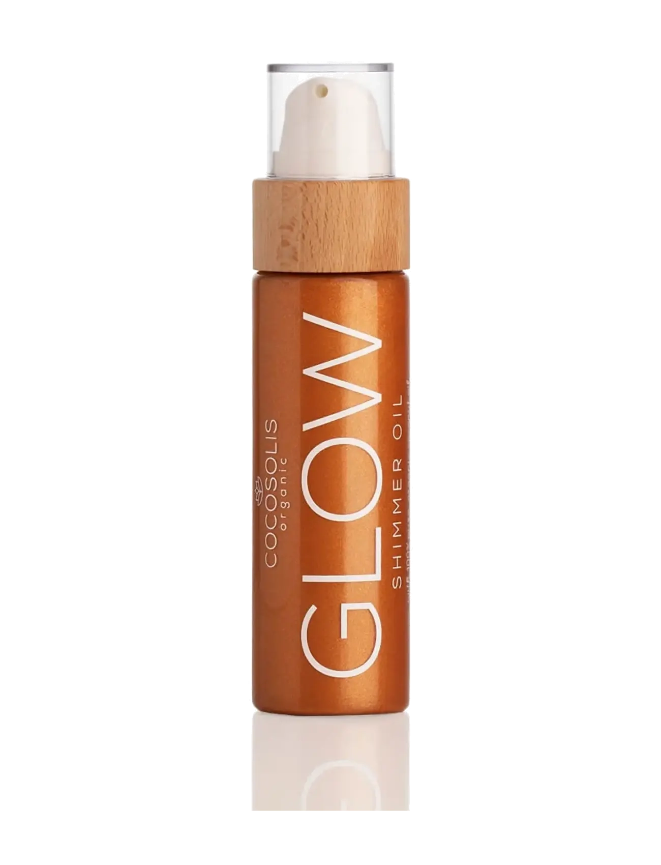 Cocosolis Glow Shimmer Oil, 110 ml, Nude, Krop > Kropsolier, Dame
