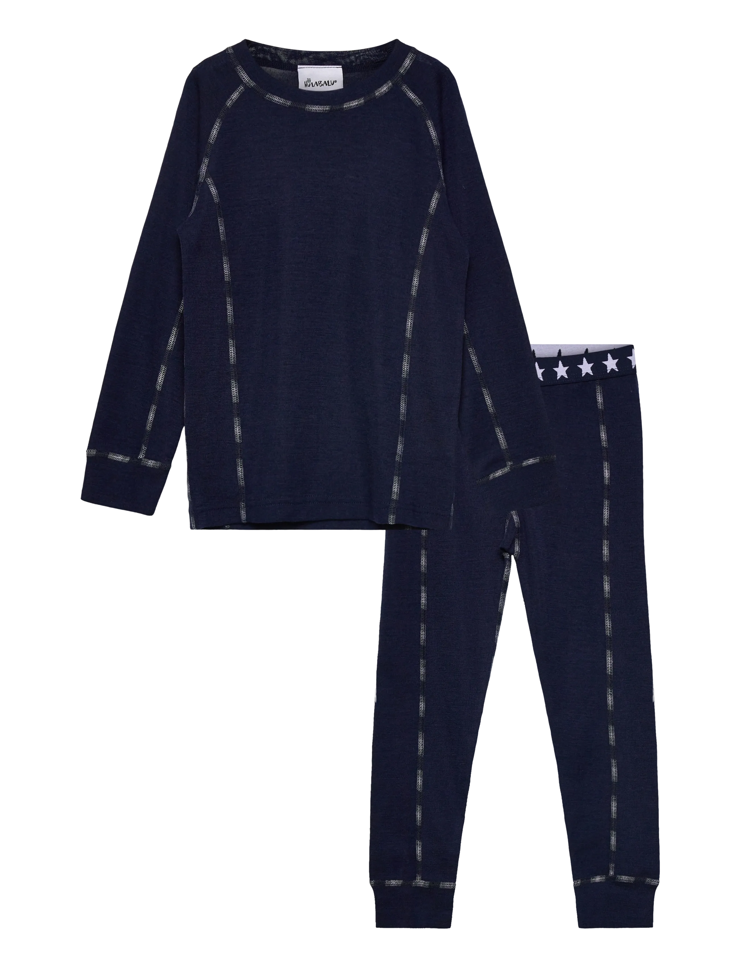 COLD Stars Merino Wool Set - COLD - MARINE / navy