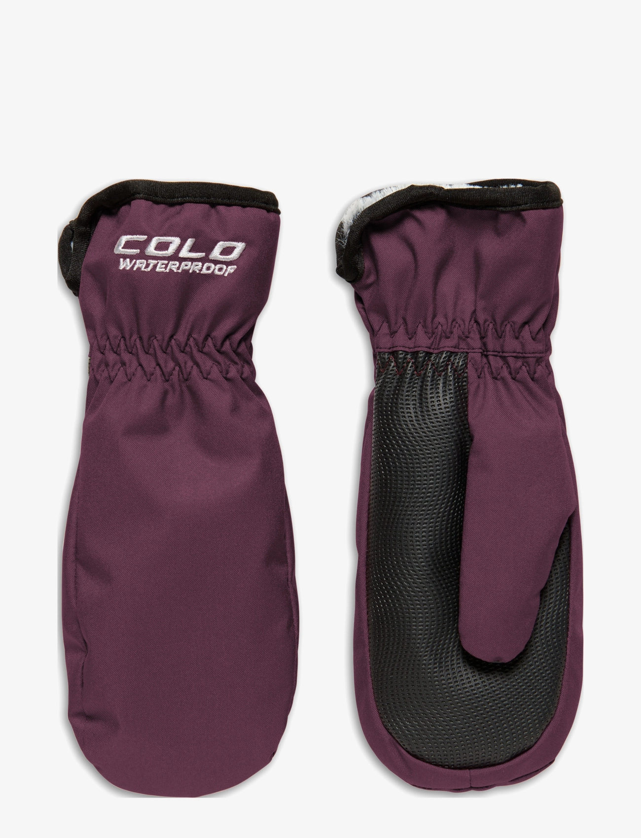 COLD Soft Shell Mitten Jr, 14-15, Gloves & Mittens, Burgunderrot - Kinder