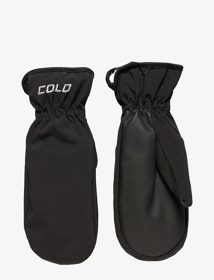 COLD - Softshell Mitten - tumvantar - black - 1