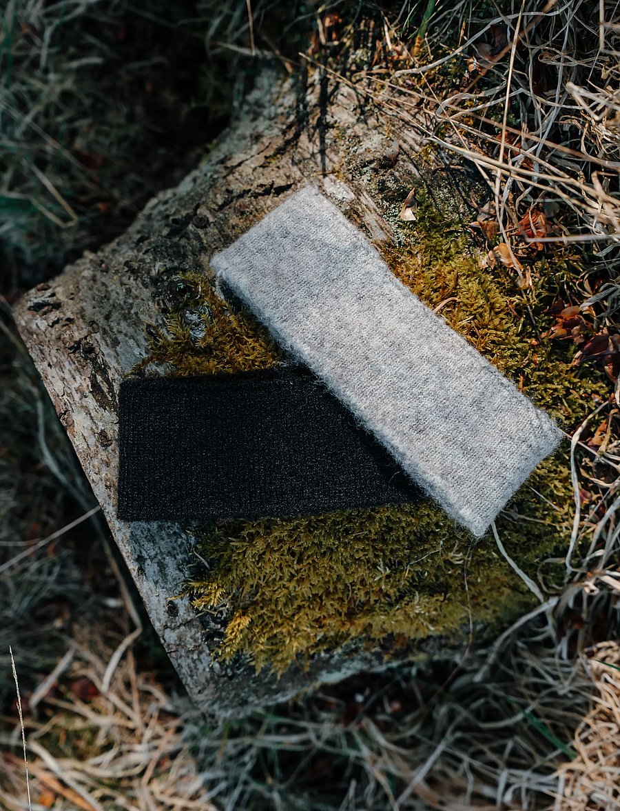 COLD - Wool Headband - pandebånd - taupe - 0