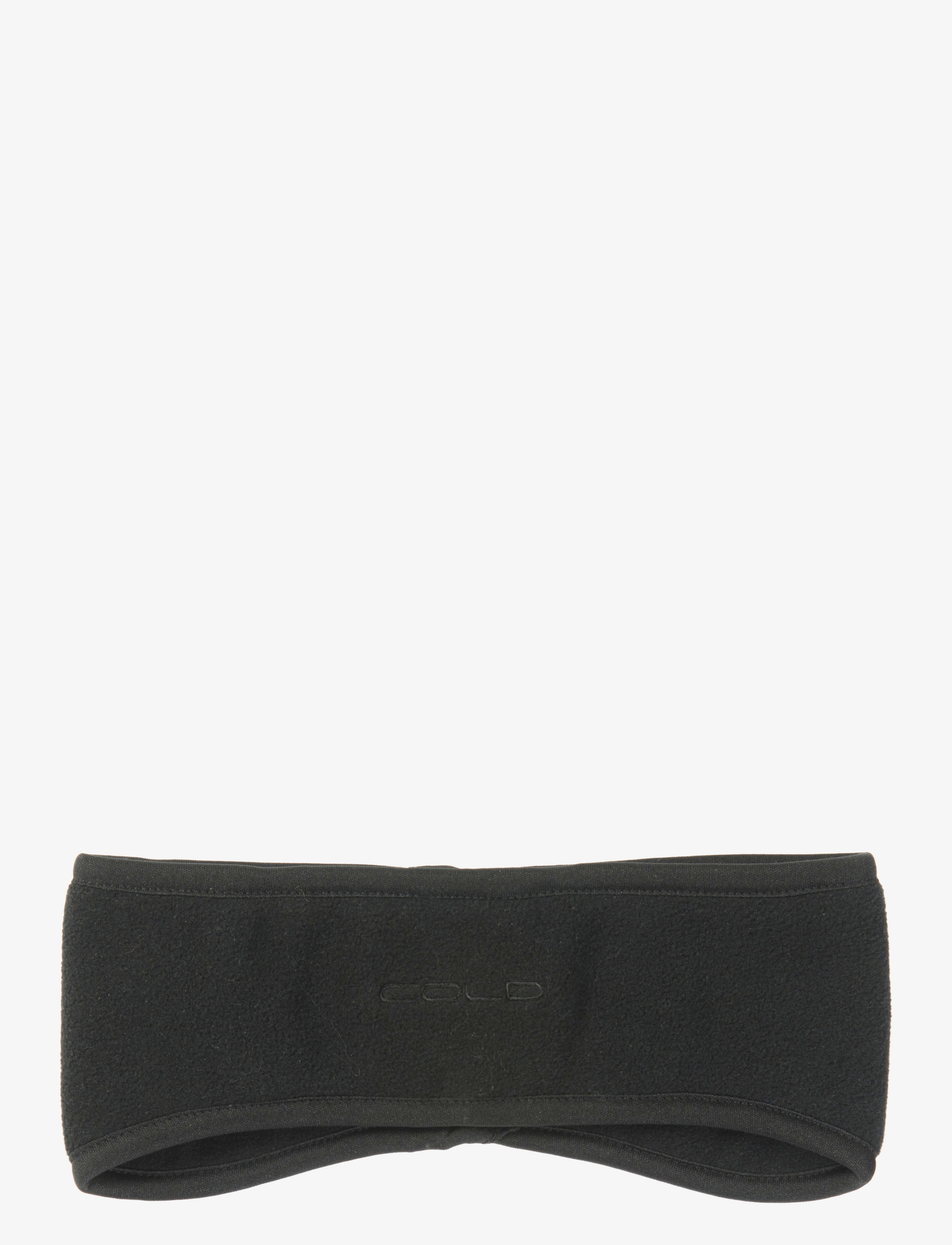 COLD Fleece Head Band Junior - Pigimütsid - BLACK / black