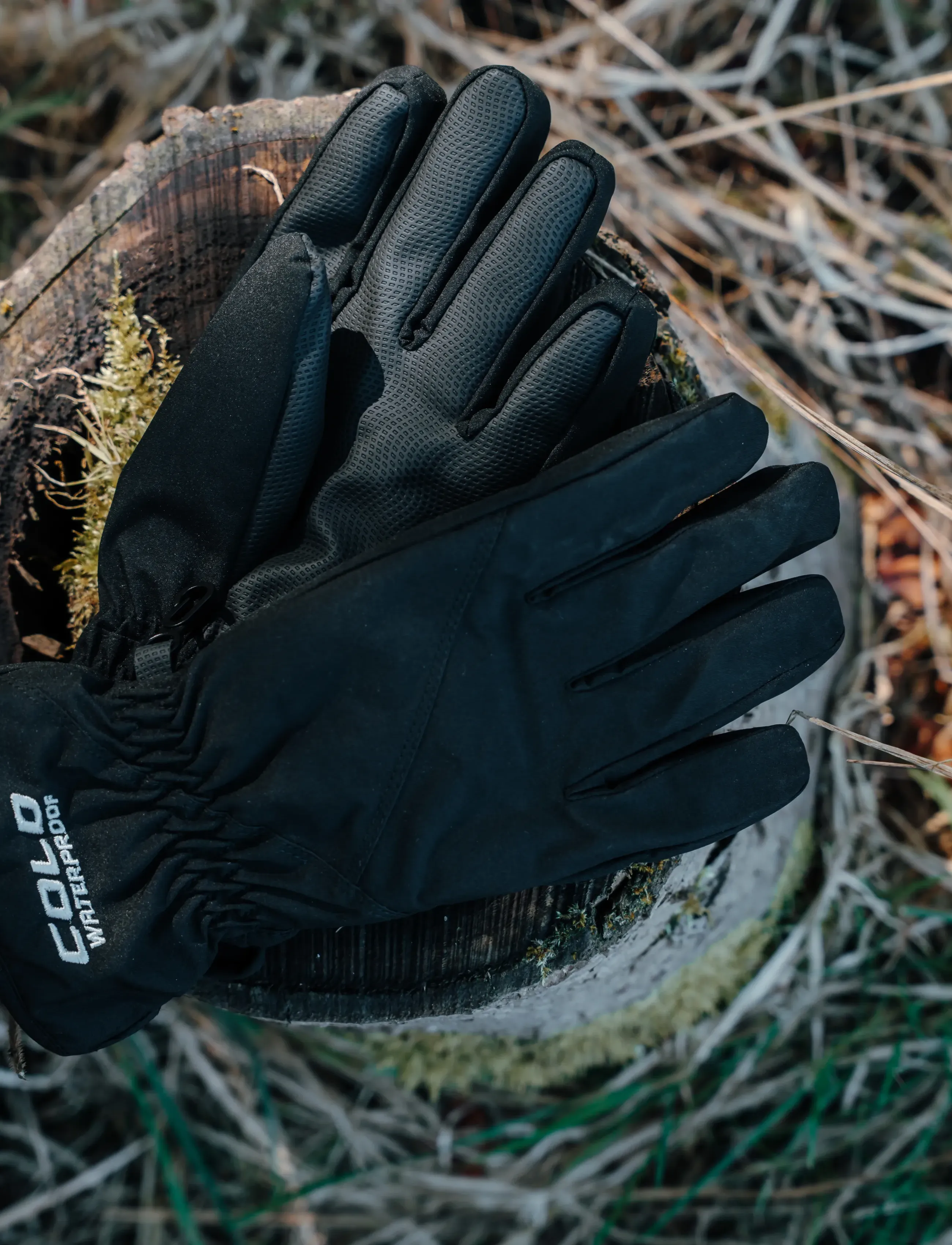 COLD Softshell Gloves, XS, Sport Schwarz - Finger Männerswear